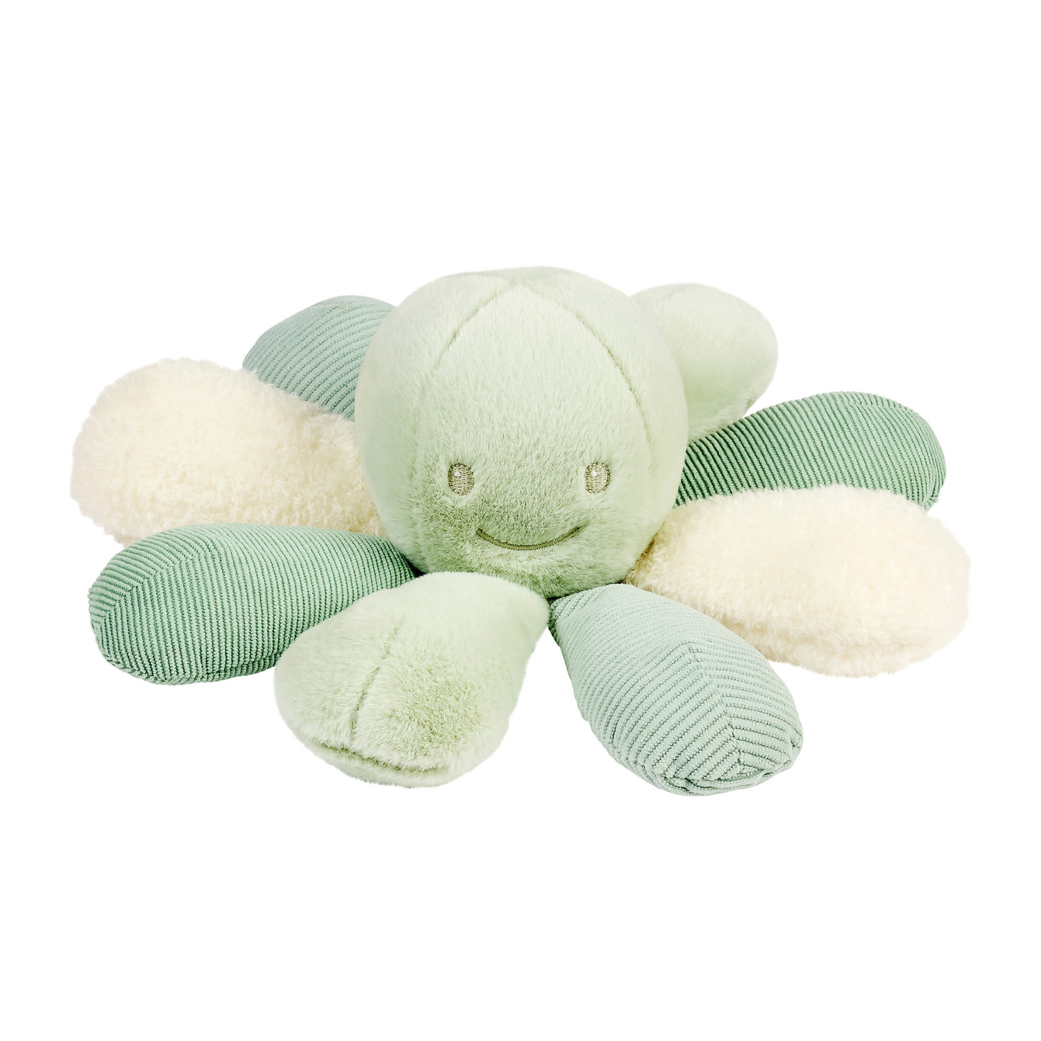 nattou-lapidou-kuschel-oktopus-rassel-26-cm-lindengr-n image 1