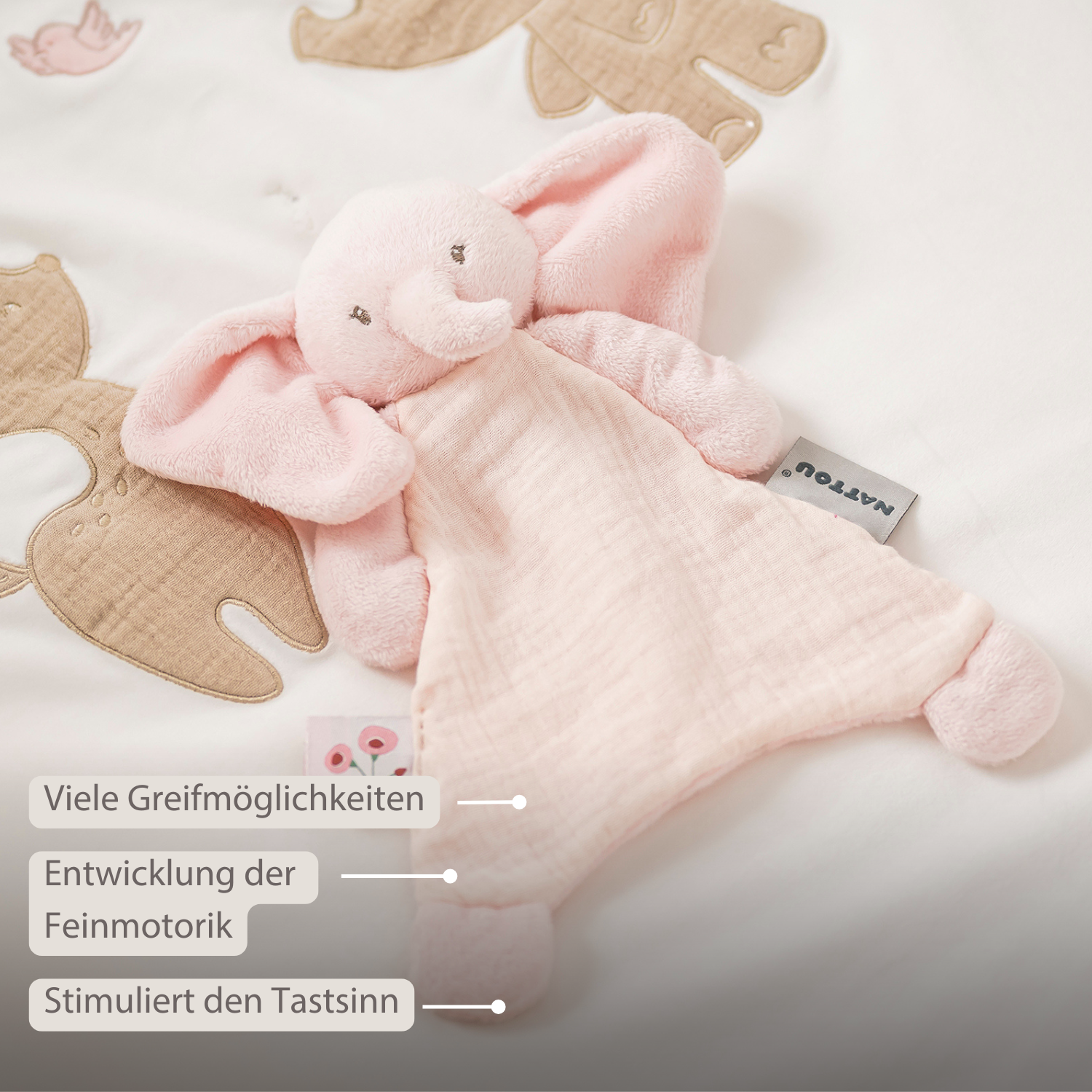 nattou-fanfan-baby-schmusetuch-elefant-25-x-20-cm-rosa image 3