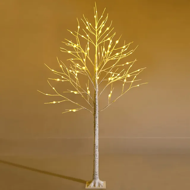 komfotteu-lichterbaum-birke-led-180-cm-mit-96-warmwei-en-lichtern image 1