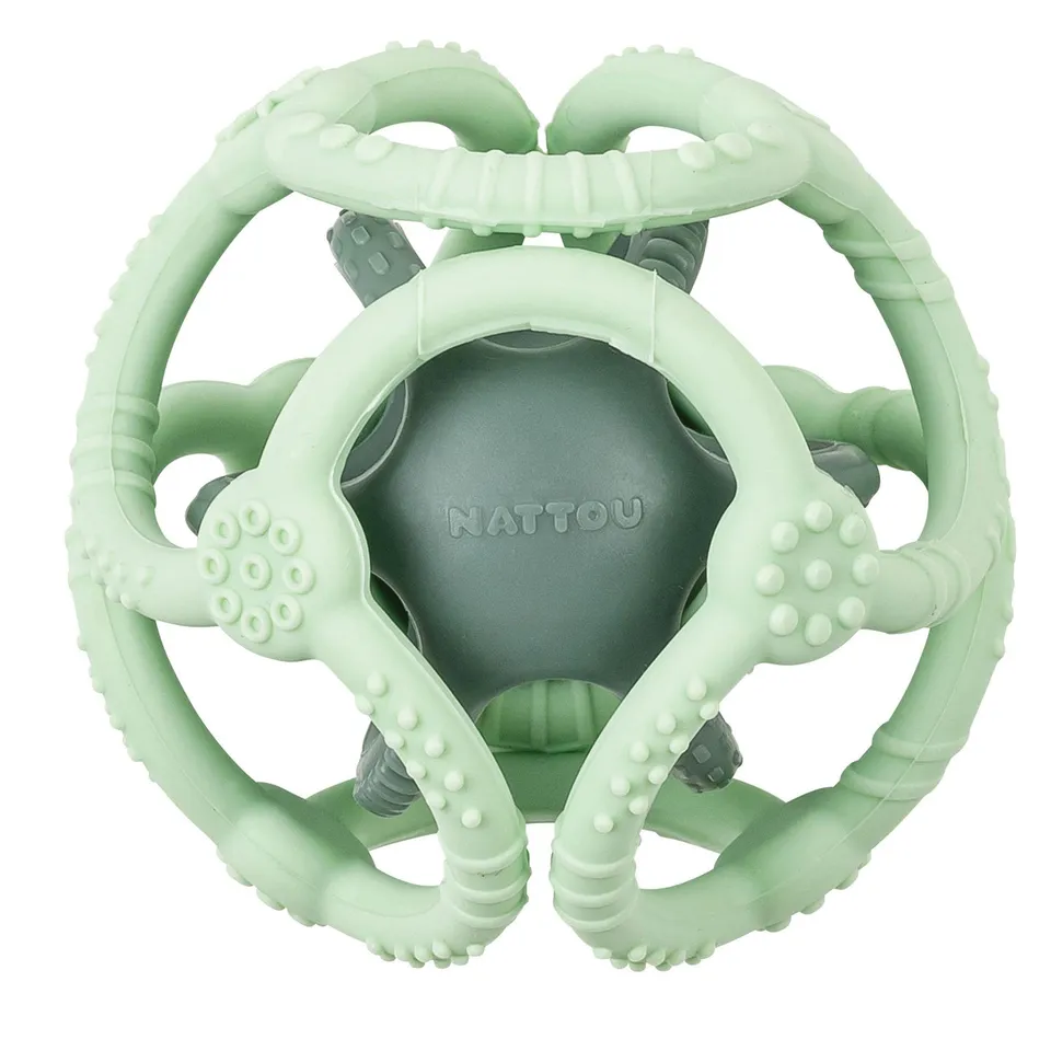 nattou-satz-b-lle-2-silikon-bei-ring-und-rassel-f-r-babys image 1