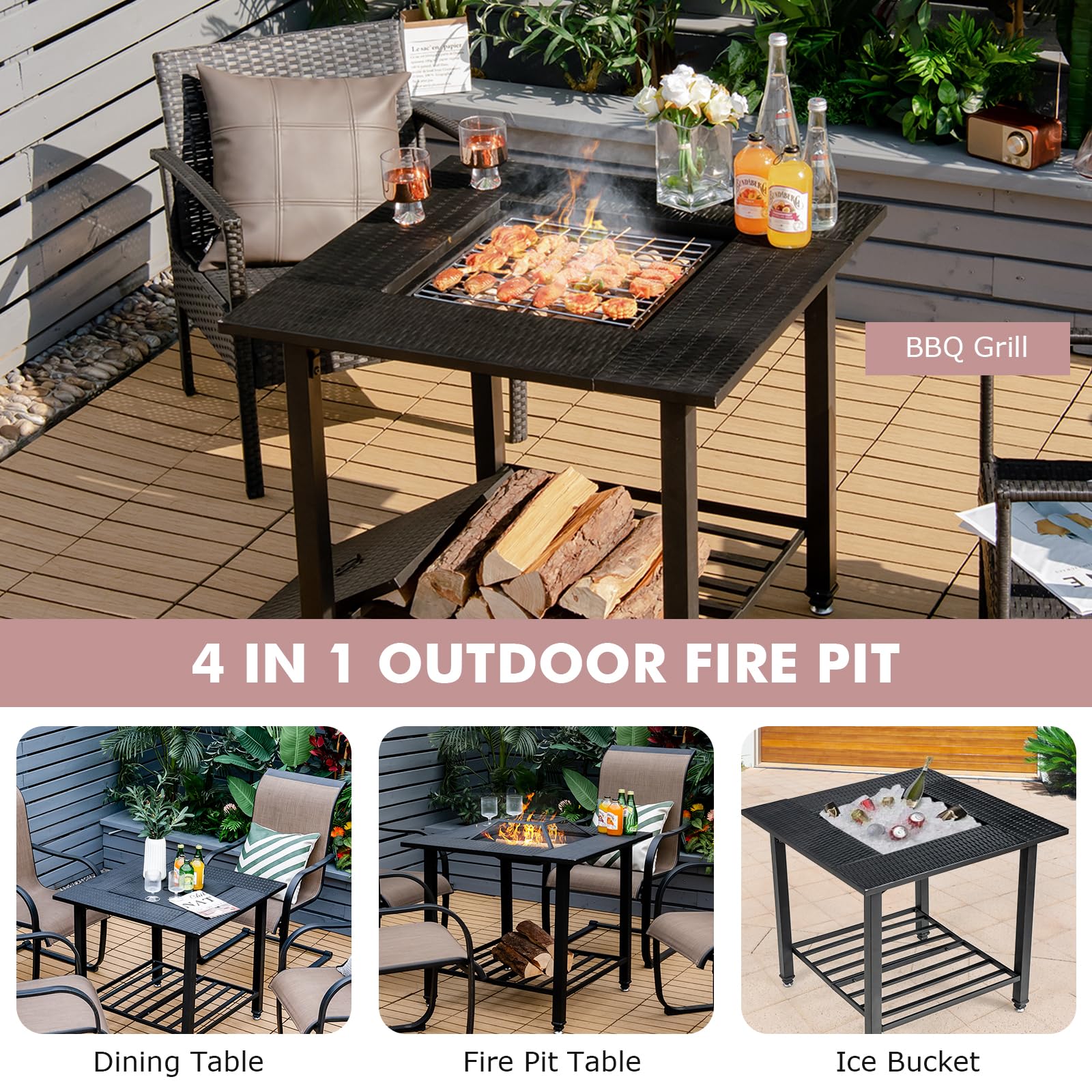 komfotteu-4-in-1-feuerschale-mit-tisch-79x79x78-cm-schwarz image 5