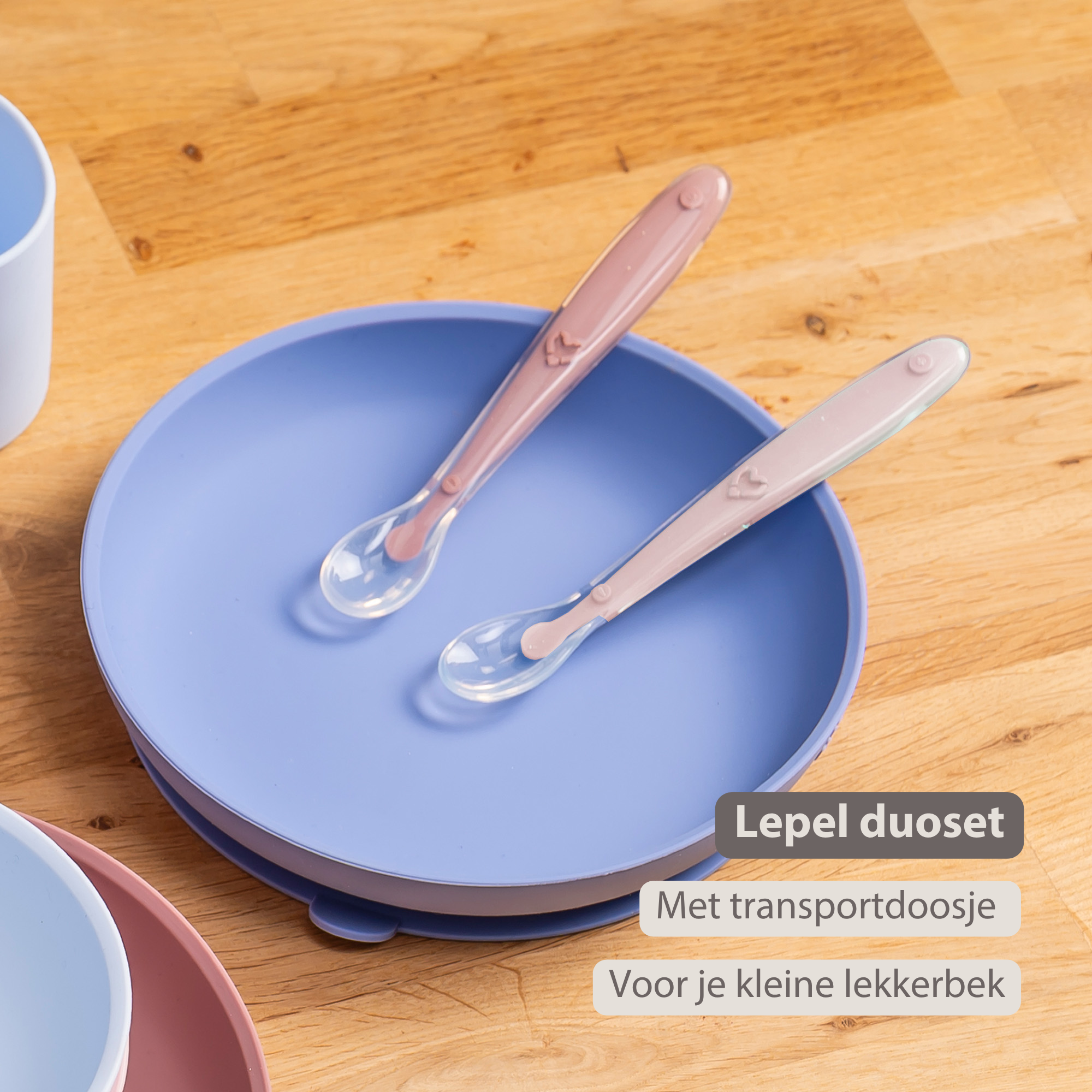 nattou-mealtime-silikonl-ffel-2er-set-16-cm-pudrosa-mit-box image 8