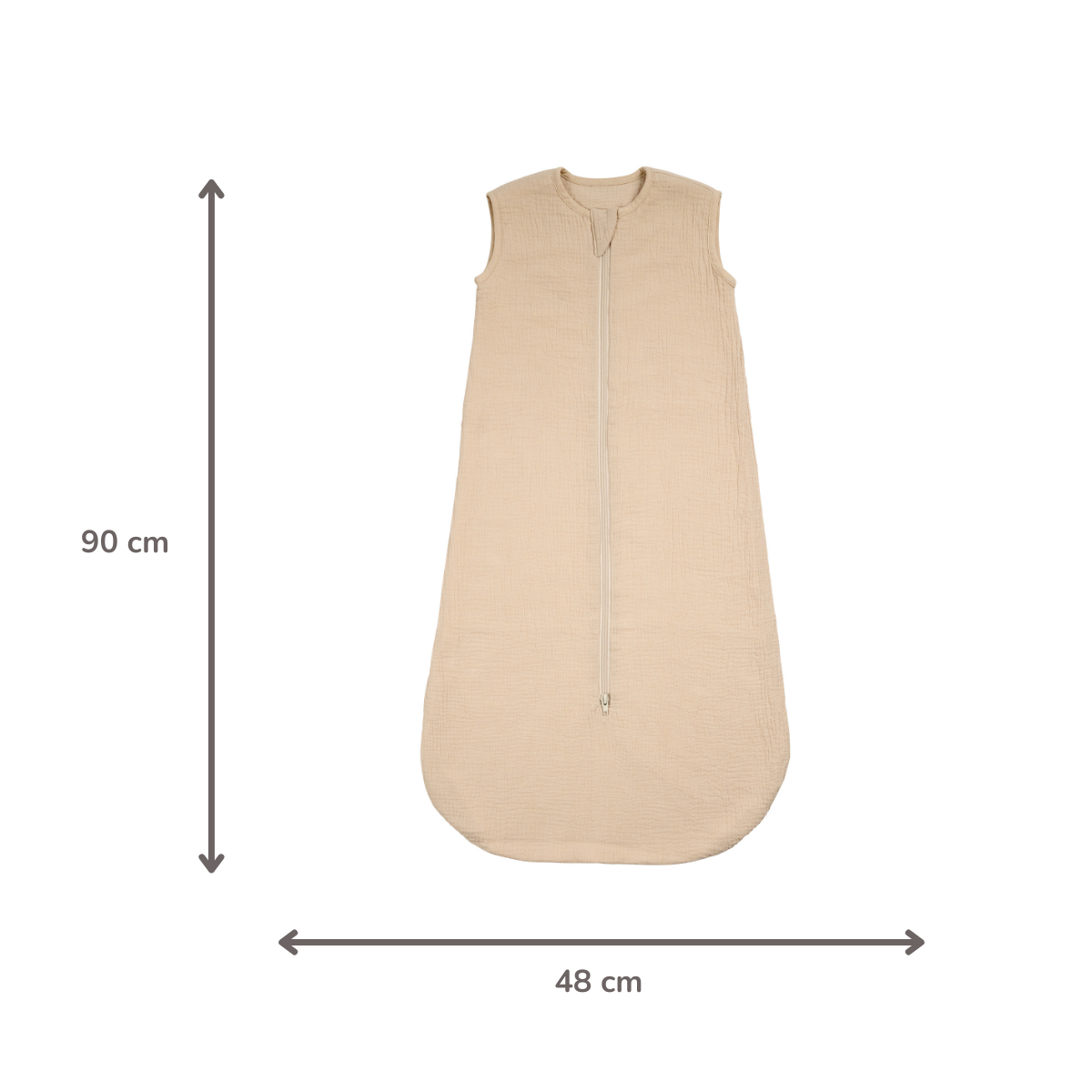 nattou-loulou-baby-schlafsack-90-cm-musselin-tog-0-5-sand image 6