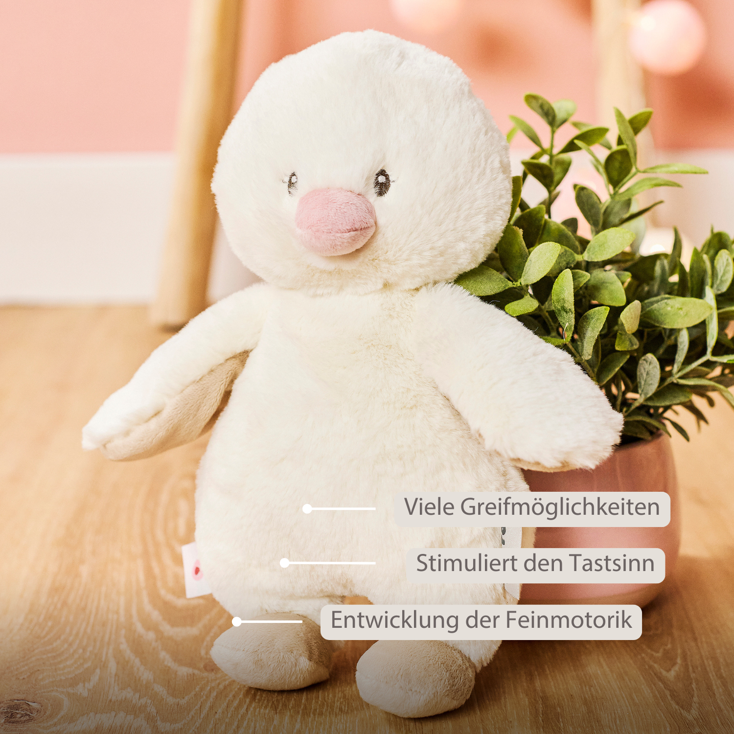 nattou-fanfan-kuscheltier-ente-30-cm-off-white image 3