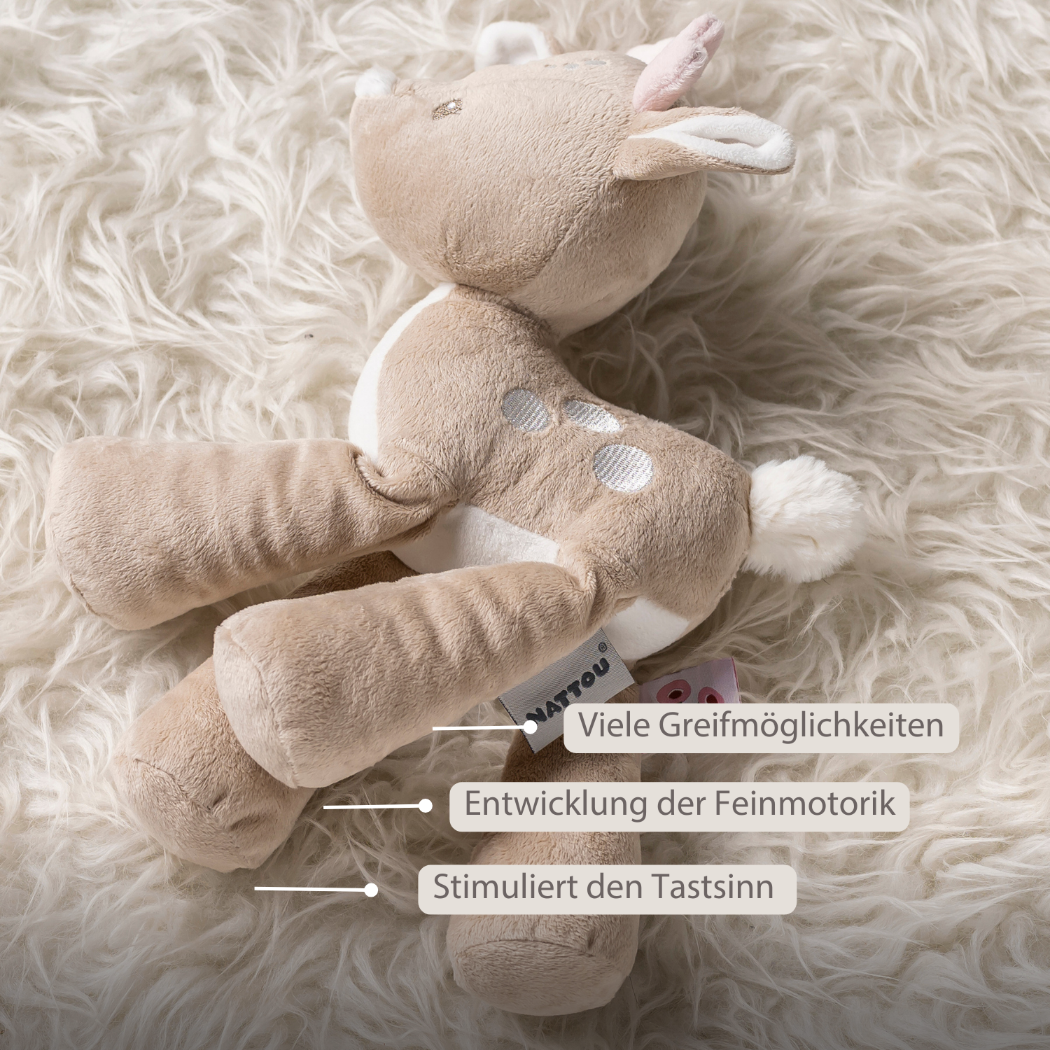 nattou-fanfan-kuscheltier-rehkitz-30-cm-beige image 3