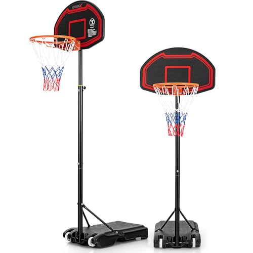 komfotteu-basketballst-nder-outdoor-h-henverstellbar-155-210-cm-schwarz image 8