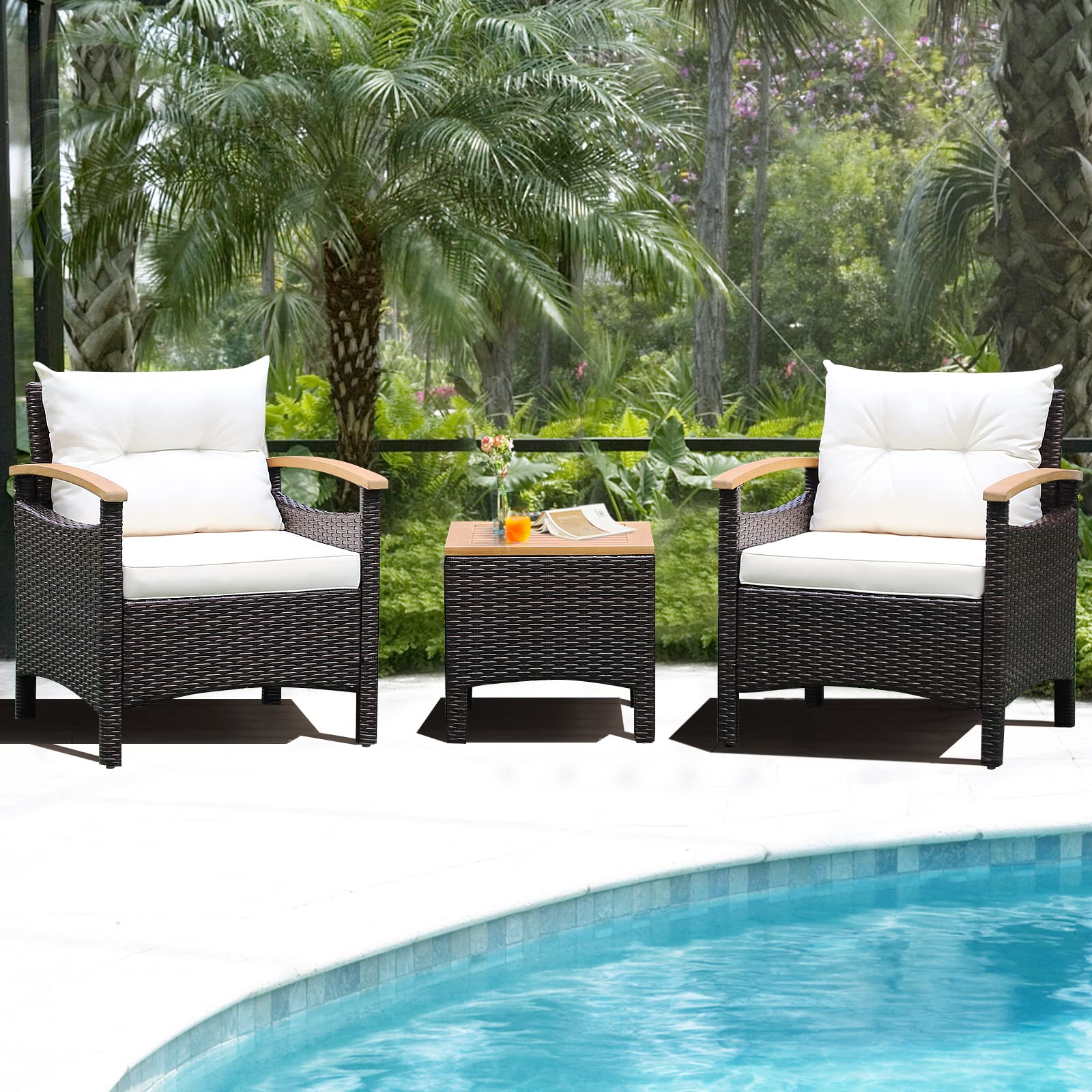komfotteu-gartenm-bel-set-3-tlg-rattan-akazienholz-2-sessel-tisch-braun-wei image 2