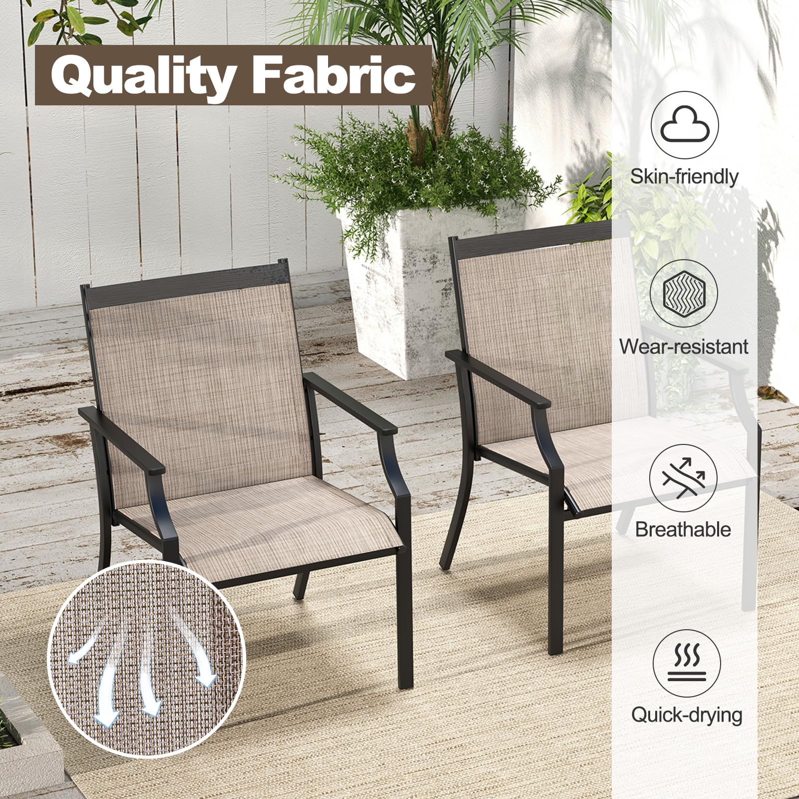 komfotteu-gartenstuhl-2er-set-mit-armlehnen-braun-textilene image 5