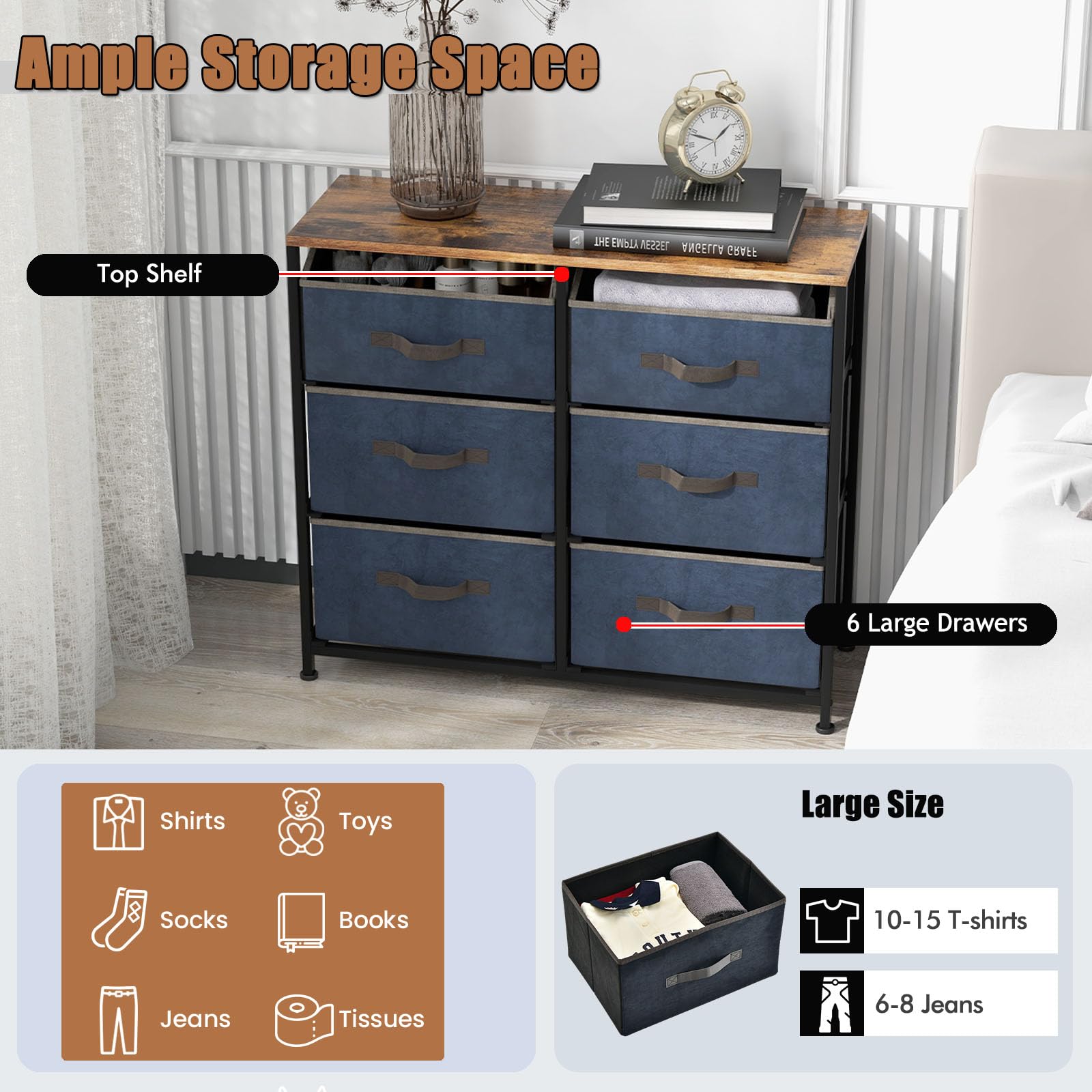 komfotteu-kommode-mit-6-stoffschubladen-und-kippschutz image 4