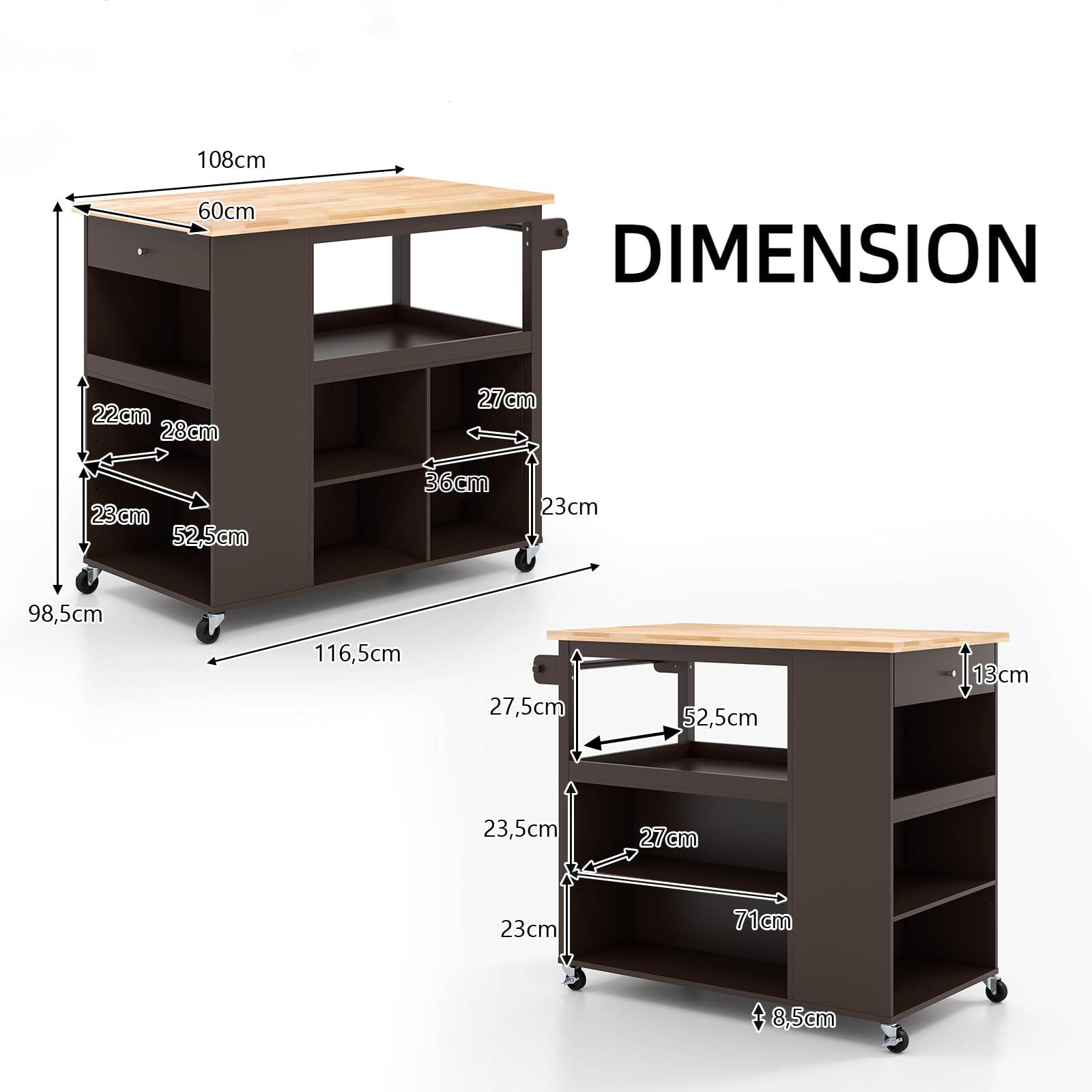 komfotteu-k-chenwagen-mit-arbeitsplatte-auf-rollen-116-5-cm-schwarz image 7
