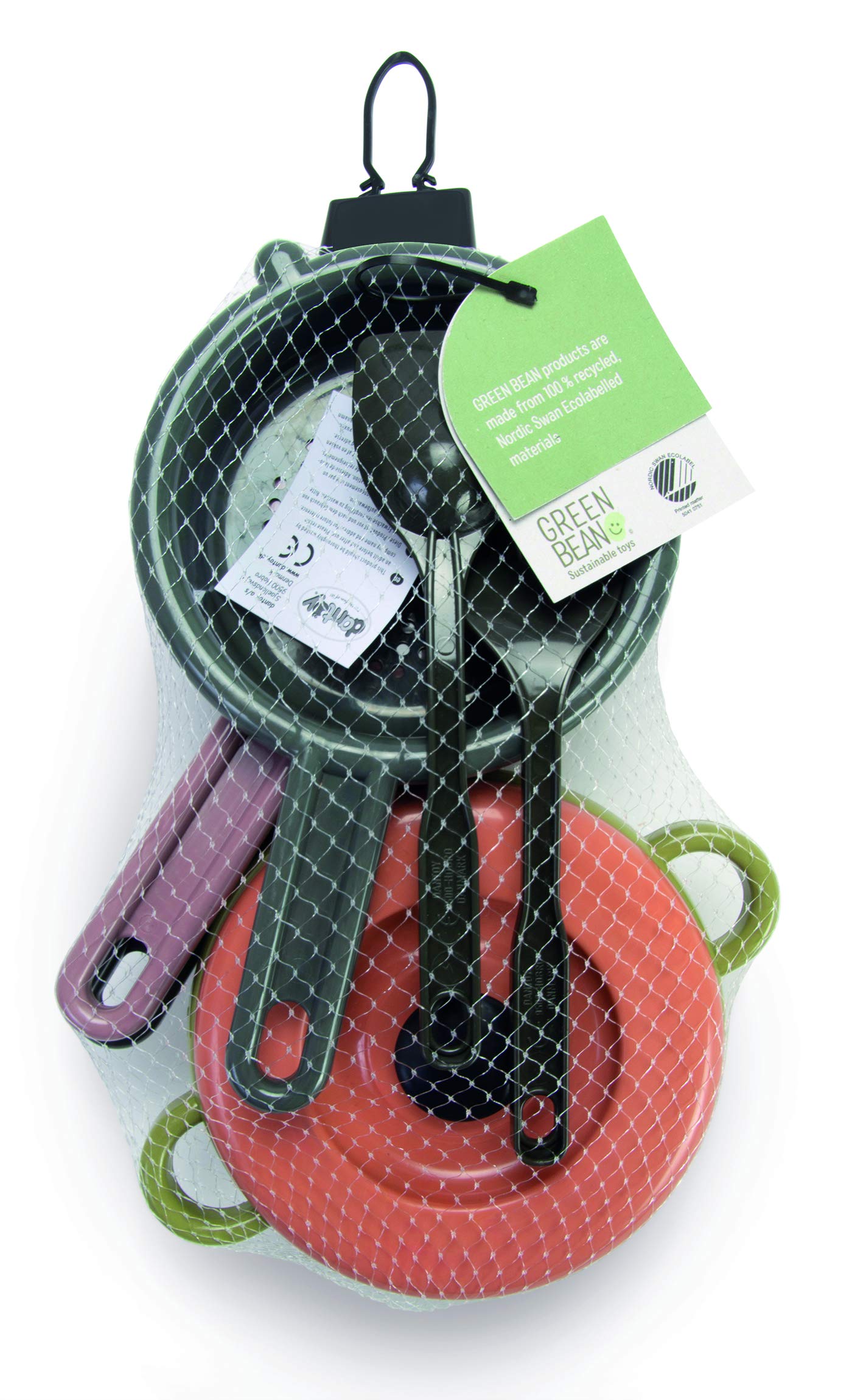 dantoy-eco-green-bean-kochgeschirr-set-6-teilig-recycling-spielzeug-bunt image 3