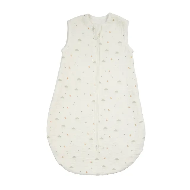 nattou-loulou-schlafsack-60-cm-musselin-tog-0-5-ecru image 1
