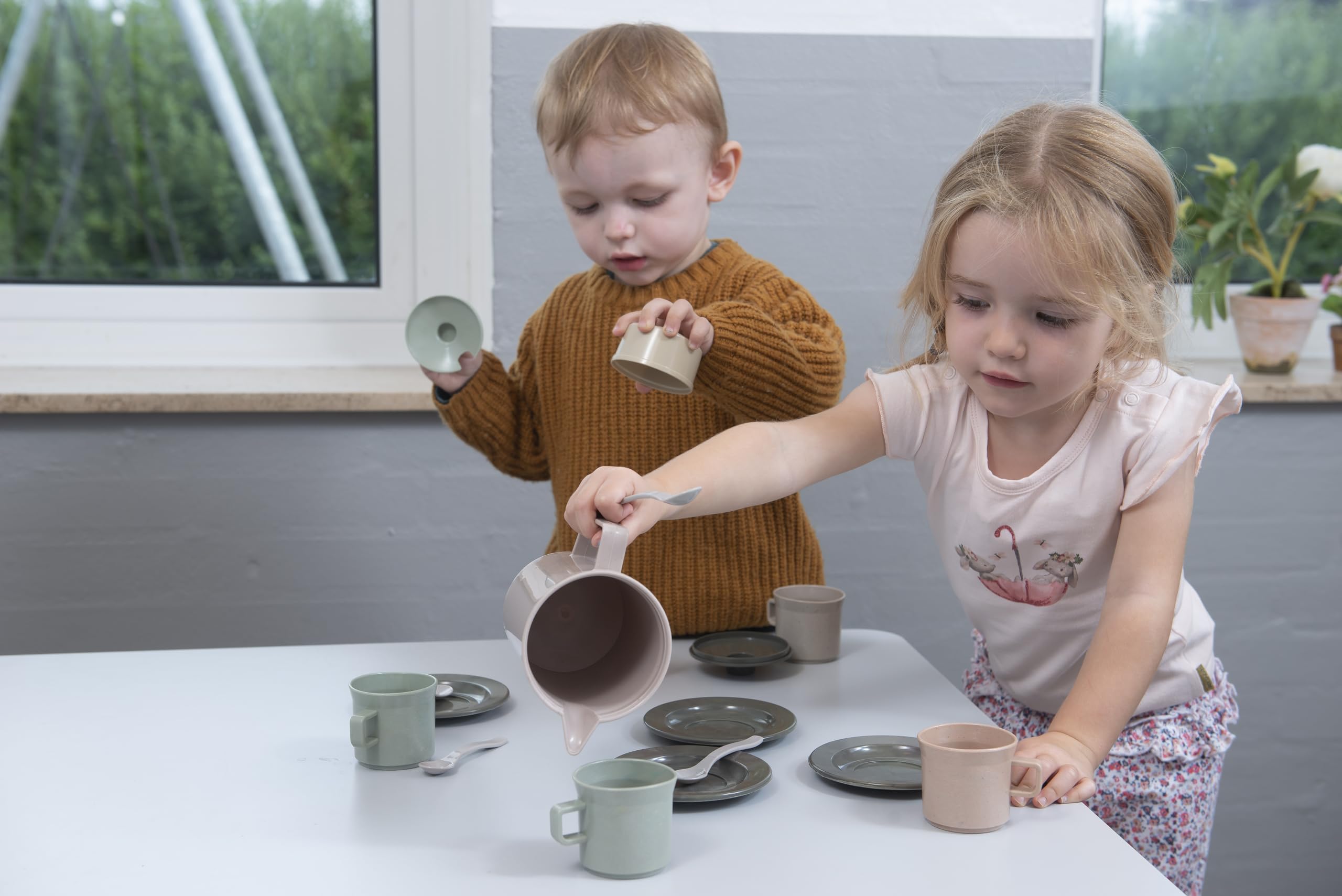dantoy-2680-green-bean-kaffeeservice-im-netz-17-teile-aus-recyclingmaterial image 5