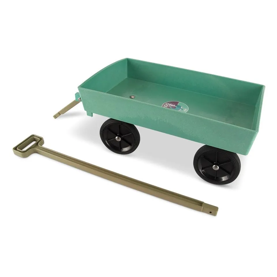 dantoy-green-garden-gartenwagen-kinder-schubkarre-bollerwagen image 1