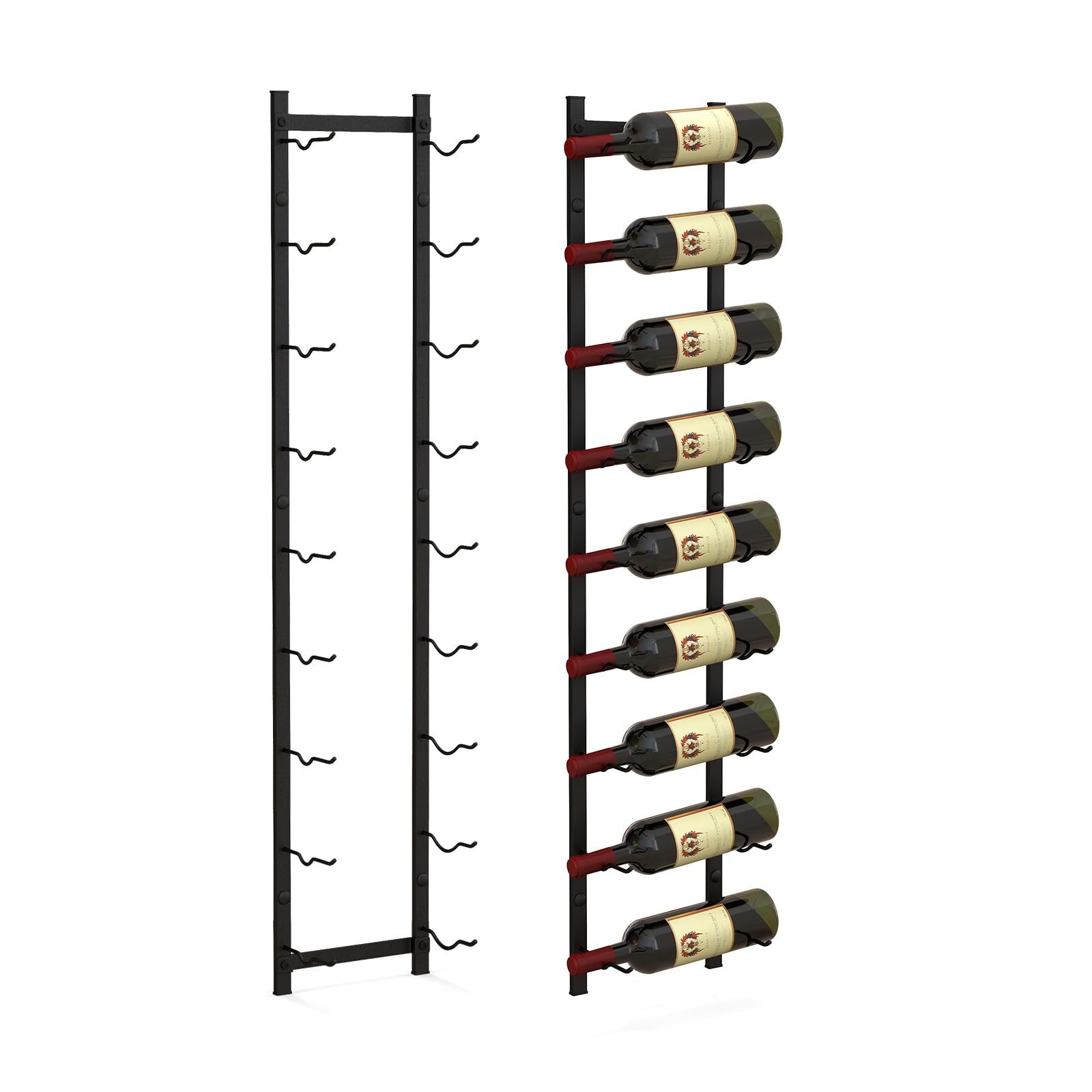 komfotteu-weinregal-wand-f-r-6-flaschen-metall-schwarz image 8
