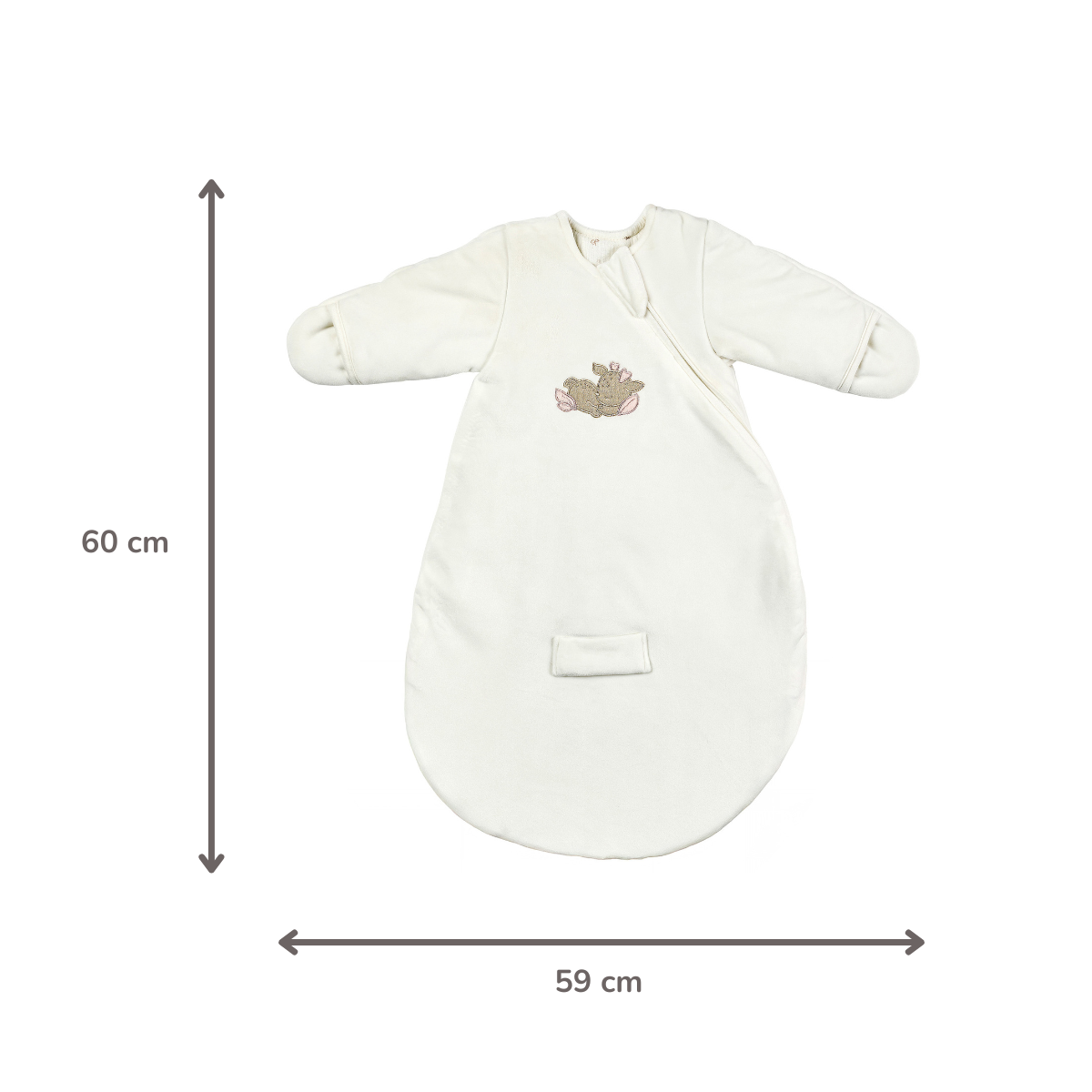 nattou-fanfan-babyschlafsack-60-cm-velours-mit-rmeln-tog-2-5 image 6