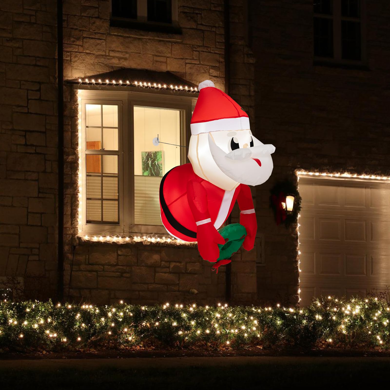 komfotteu-aufblasbarer-weihnachtsmann-100-cm-mit-leds image 2