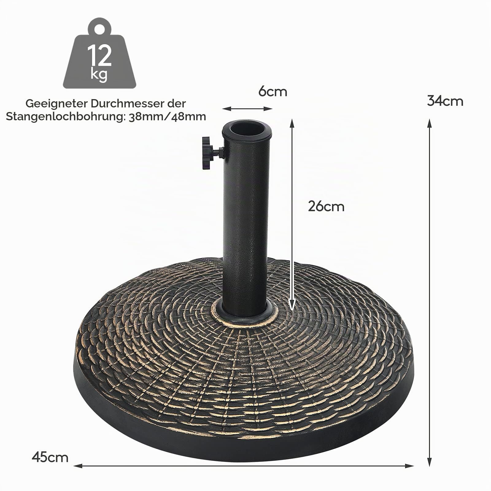 komfotteu-sonnenschirmst-nder-rund-10-kg-f-r-39-48-mm-schirmstock-mit-rattandesi image 6