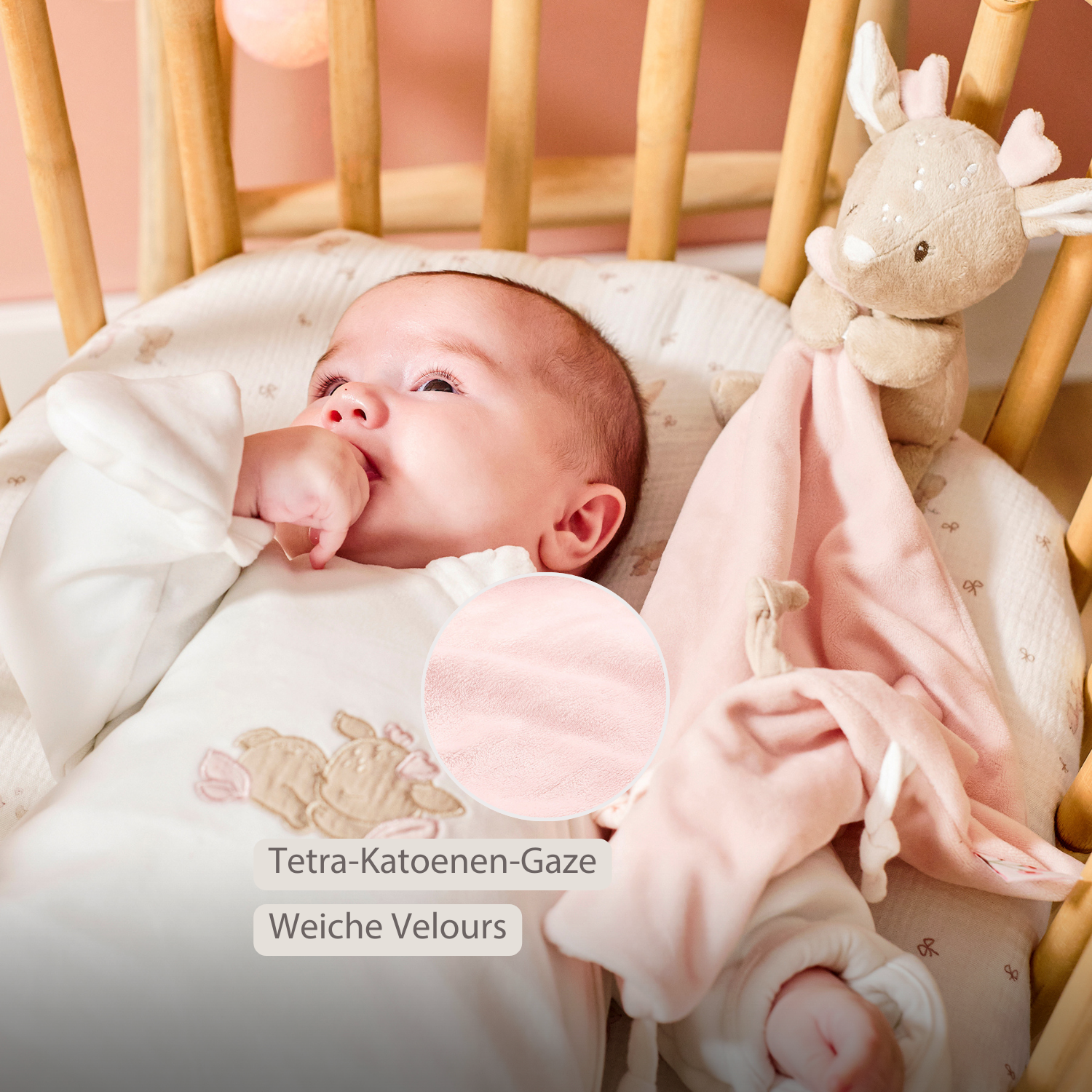nattou-fanfan-kuscheldecke-mit-hirsch-27-x-27-cm-beige image 5