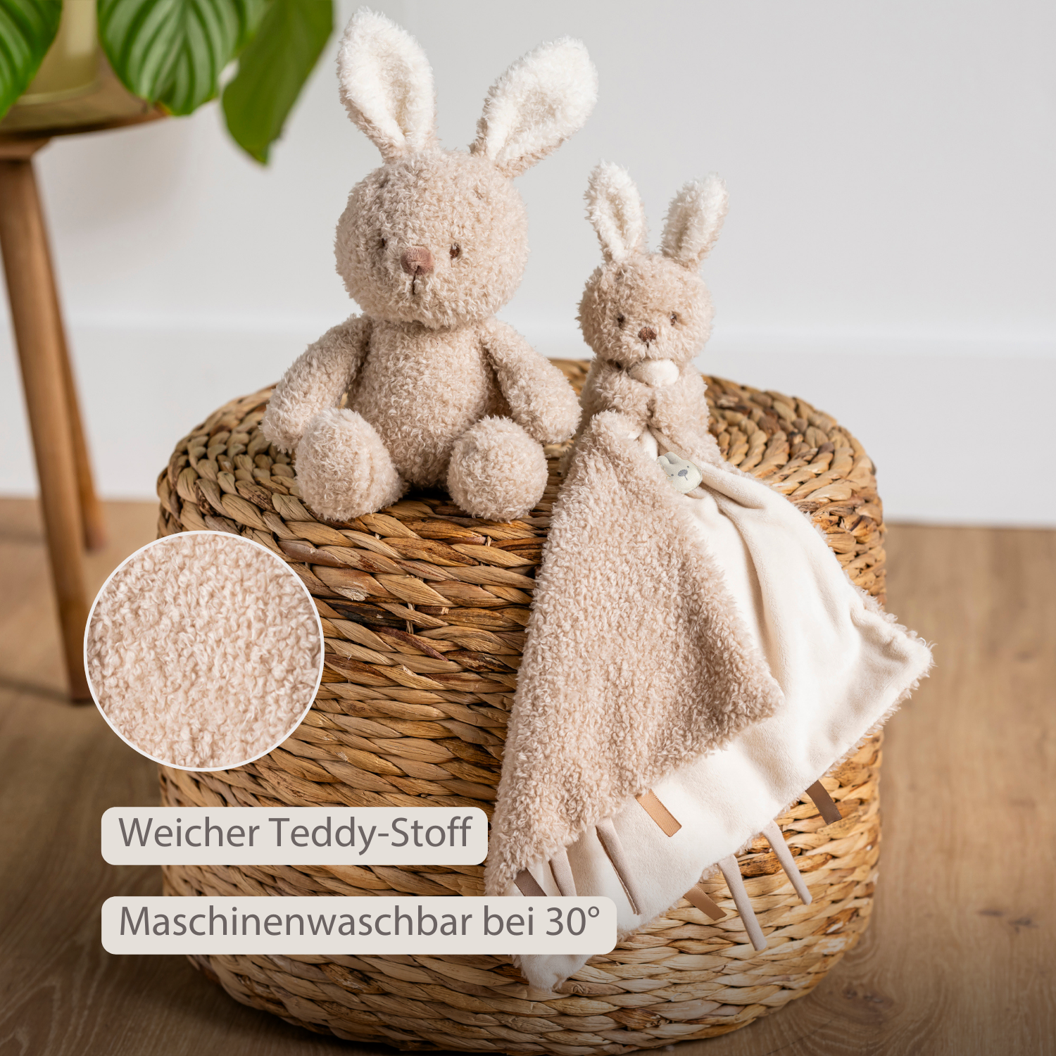 nattou-teddy-baby-schmusetuch-mit-kaninchen-27x27-cm-beige image 4