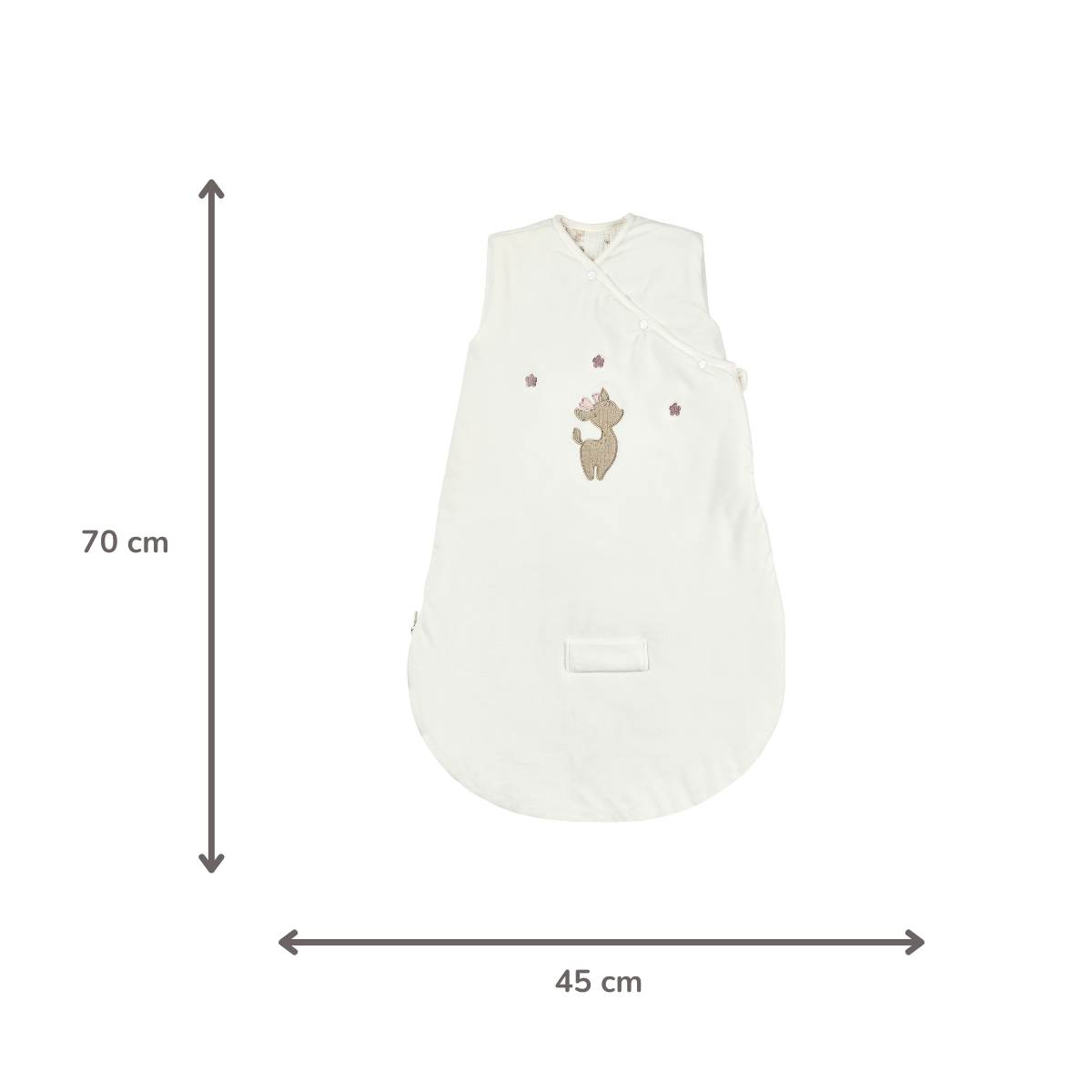 nattou-fanfan-babyschlafsack-70-cm-tog-2-5-wei-er-velours-ohne-rmel image 6