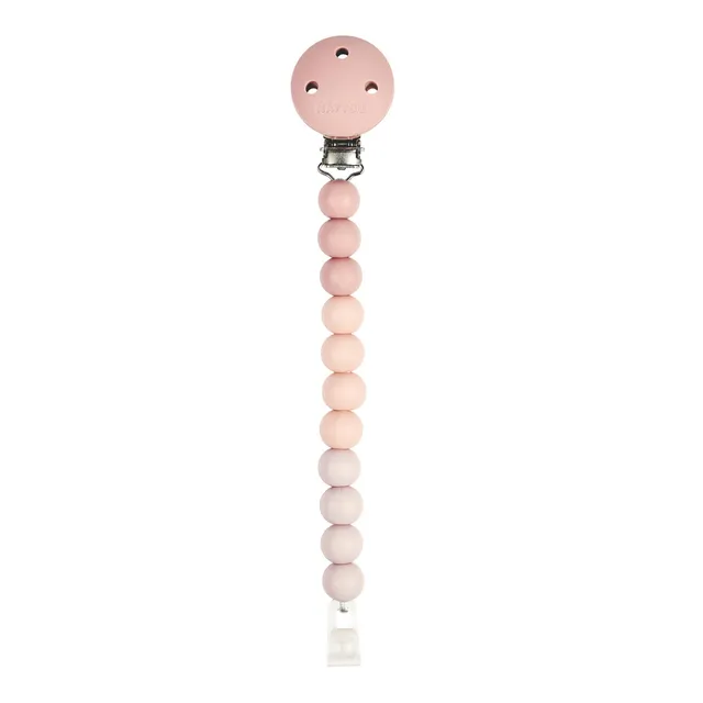 nattou-silikon-schnullerkette-21-cm-farbverlauf-rosa image 1