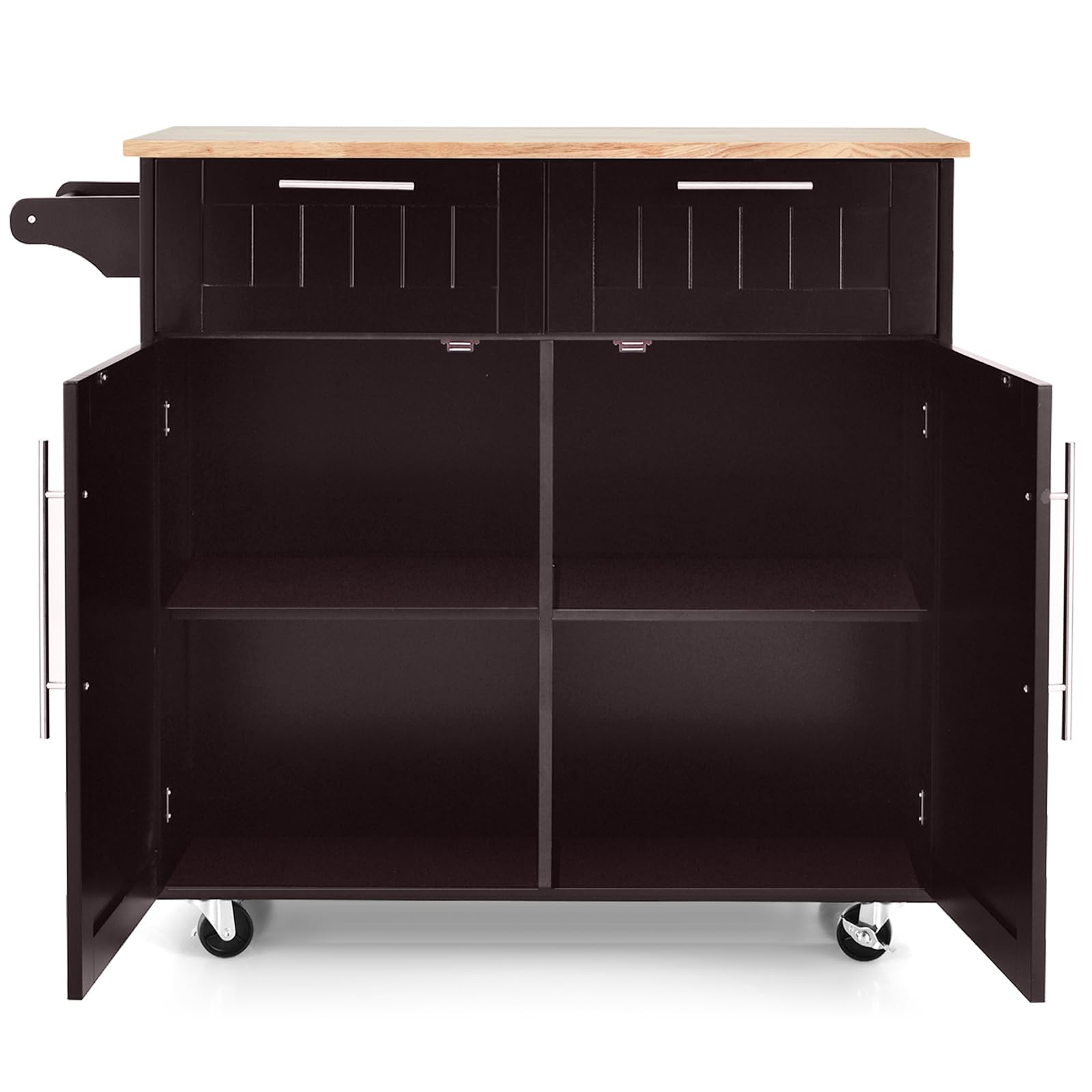 komfotteu-k-chenwagen-mit-arbeitsplatte-und-rollen-kaffee-94-x-45-5-x-94-5-cm image 8