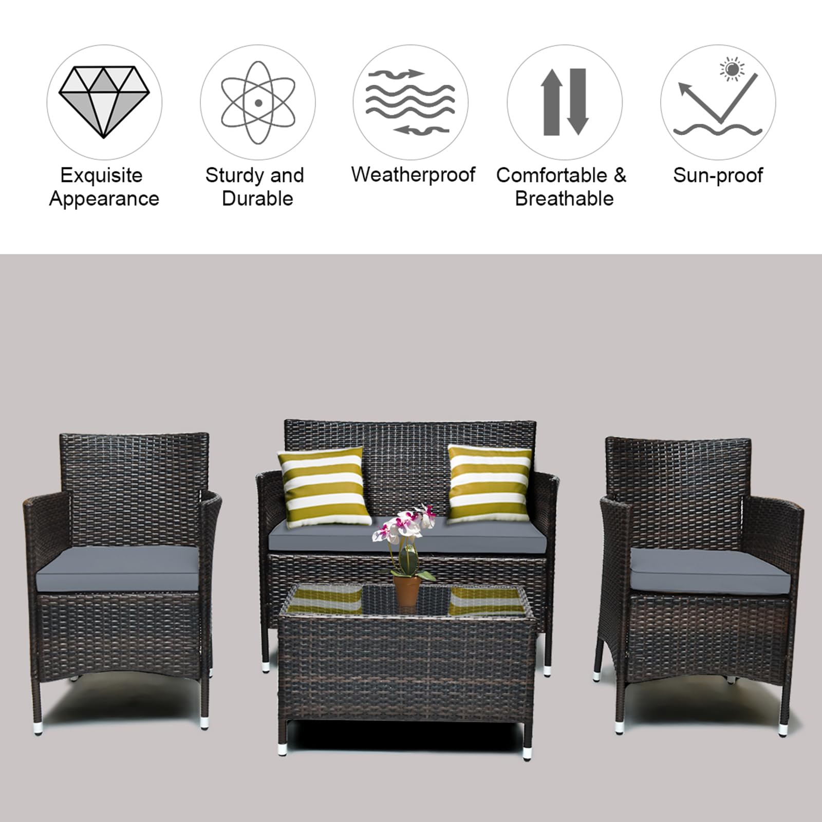 komfotteu-gartenm-bel-set-4-teilig-rattan-f-r-4-personen image 4