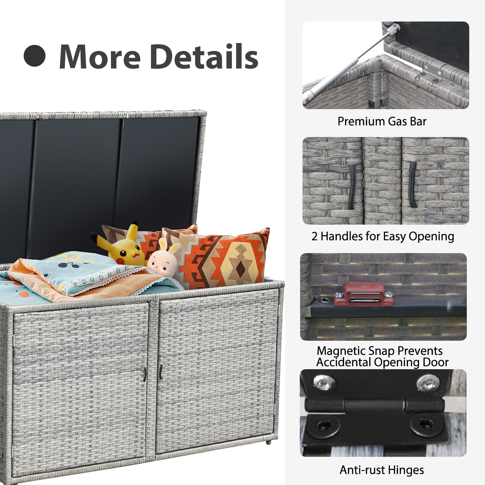 komfotteu-rattan-auflagenbox-aufbewahrungstruhe-g-rtnerschrank-2-st-ckig-grau image 3