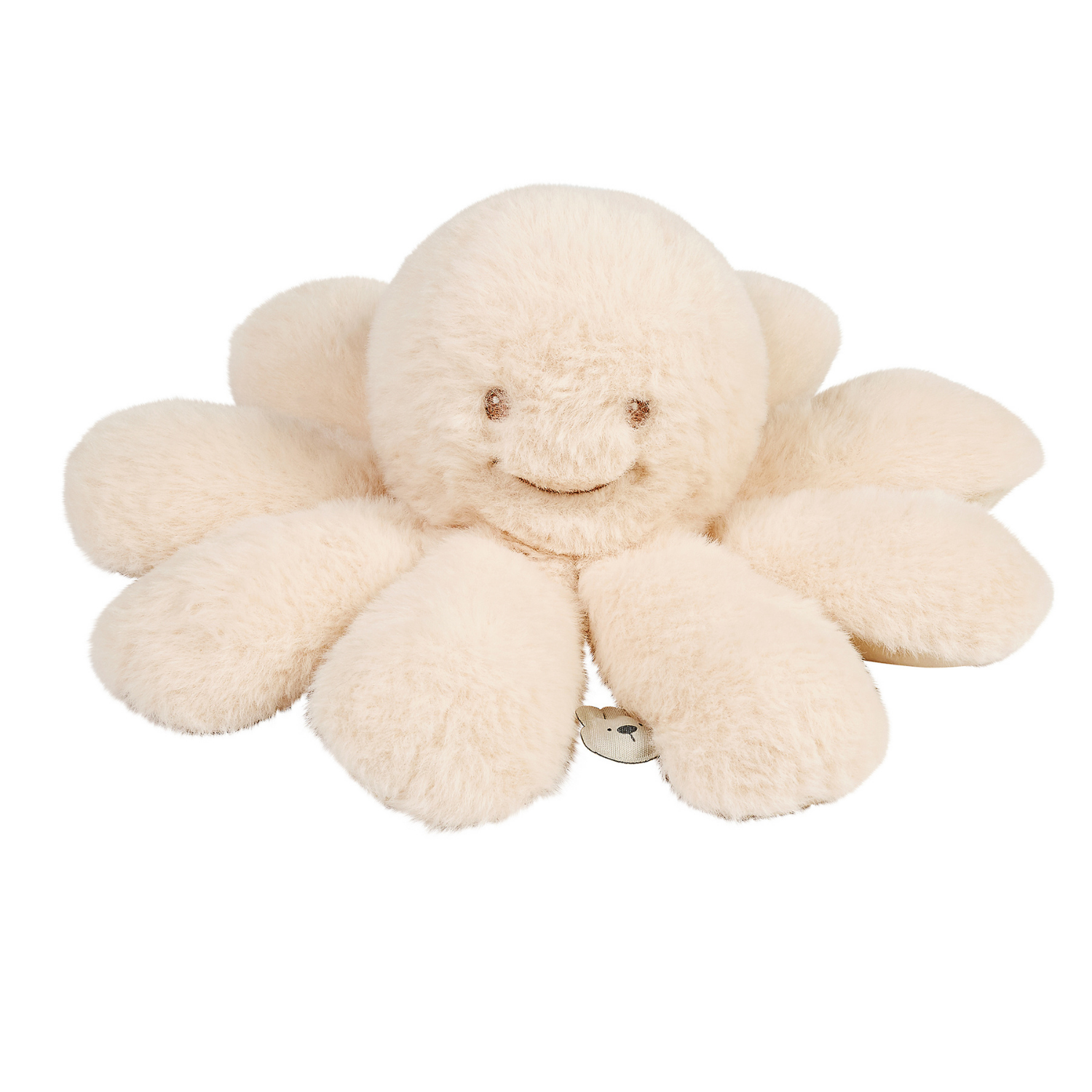 nattou-lapidou-doudou-kuschel-oktopus-rassel-25-cm-sand image 1