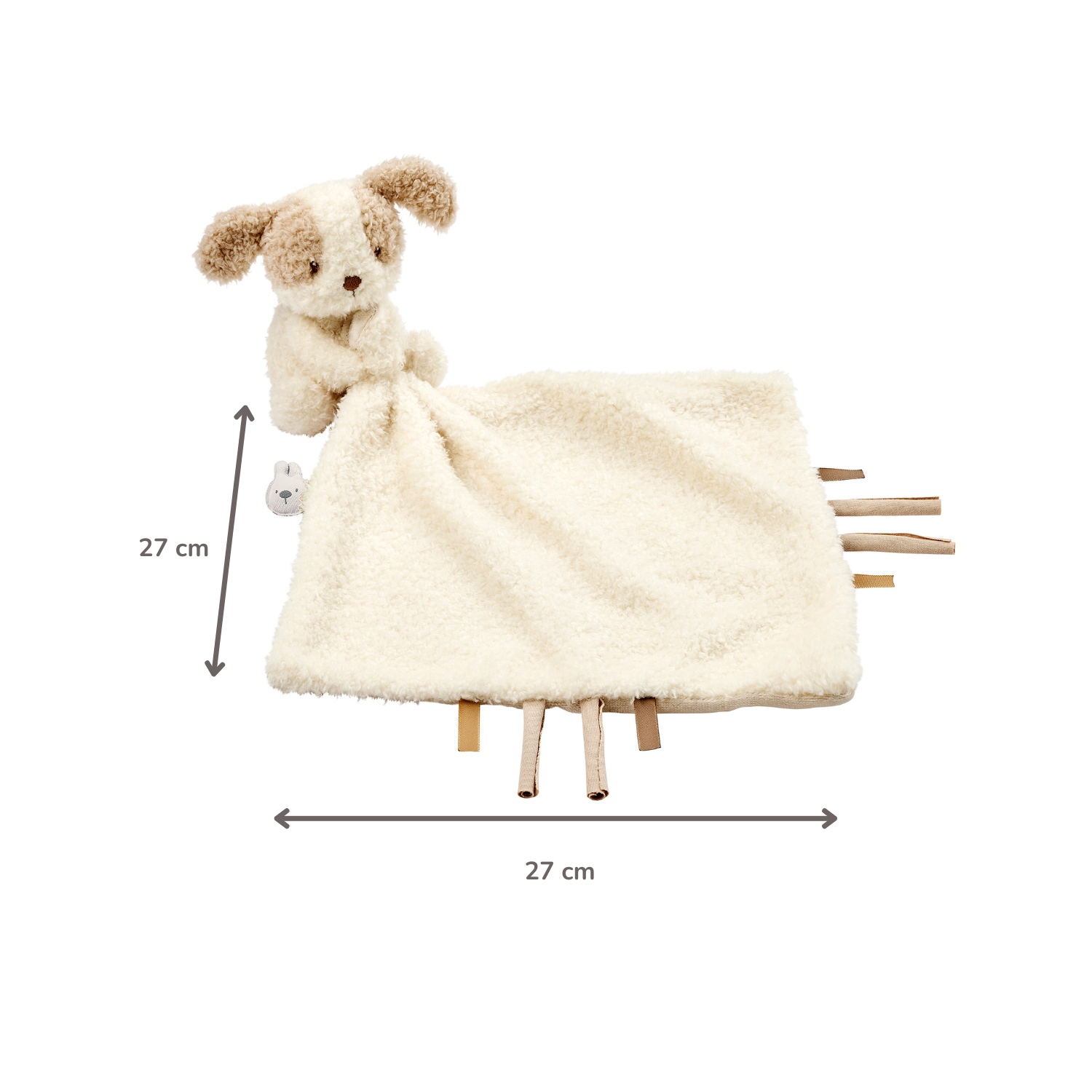 nattou-teddy-schmusetuch-hund-27-x-27-cm-beige image 5