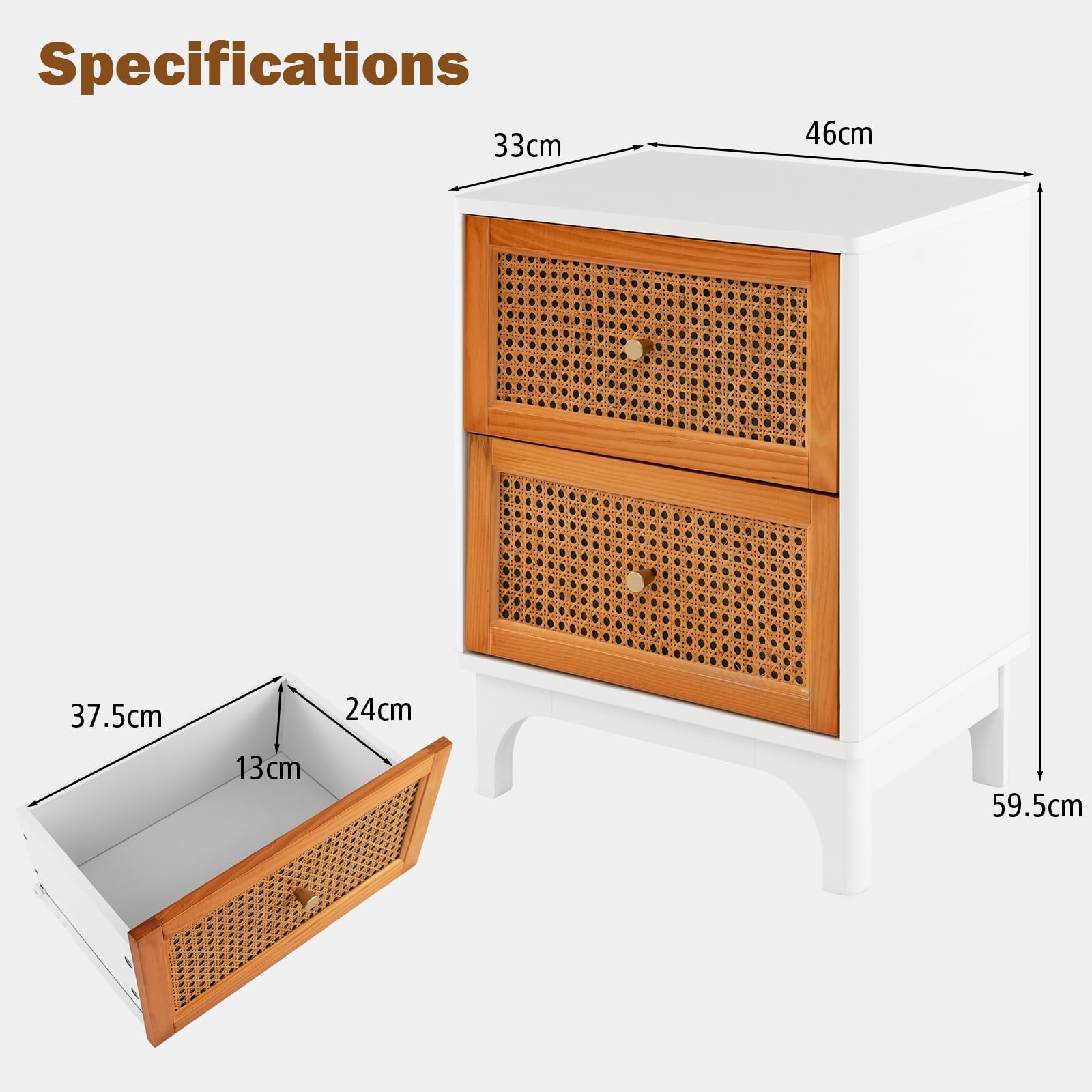 komfotteu-nachttisch-rattan-40x30x60-5-cm-2-schubladen image 3