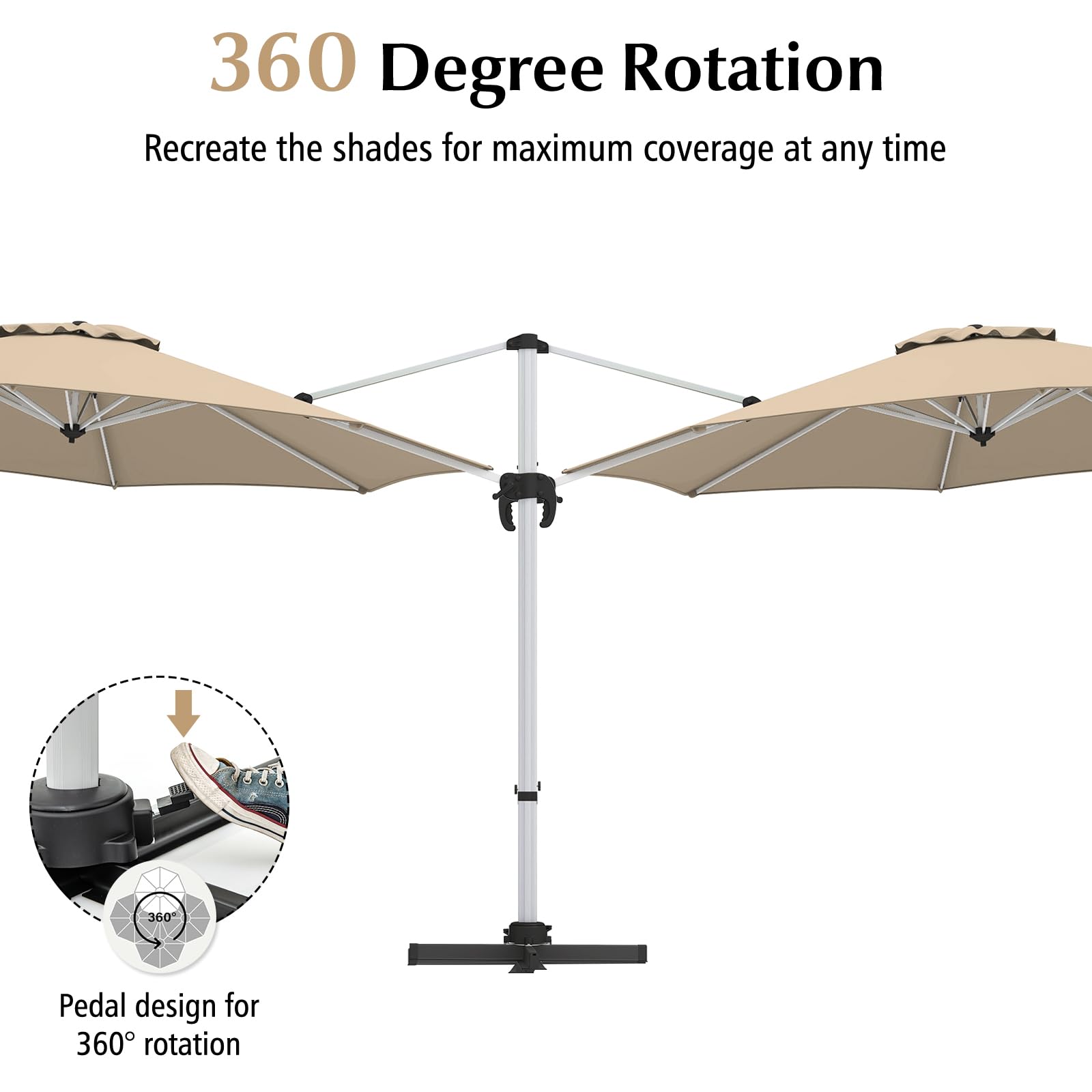 komfotteu-ampelschirm-340-cm-mit-360-drehung-und-kurbel-ohne-st-nder image 4