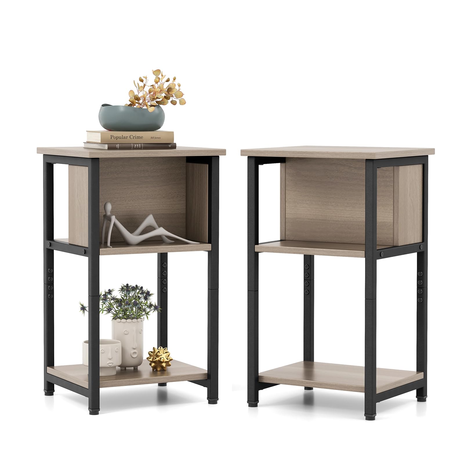 komfotteu-3-stufiger-nachttisch-mit-ablage-vintage-beistelltisch-34-x-30-x-58-5- image 7