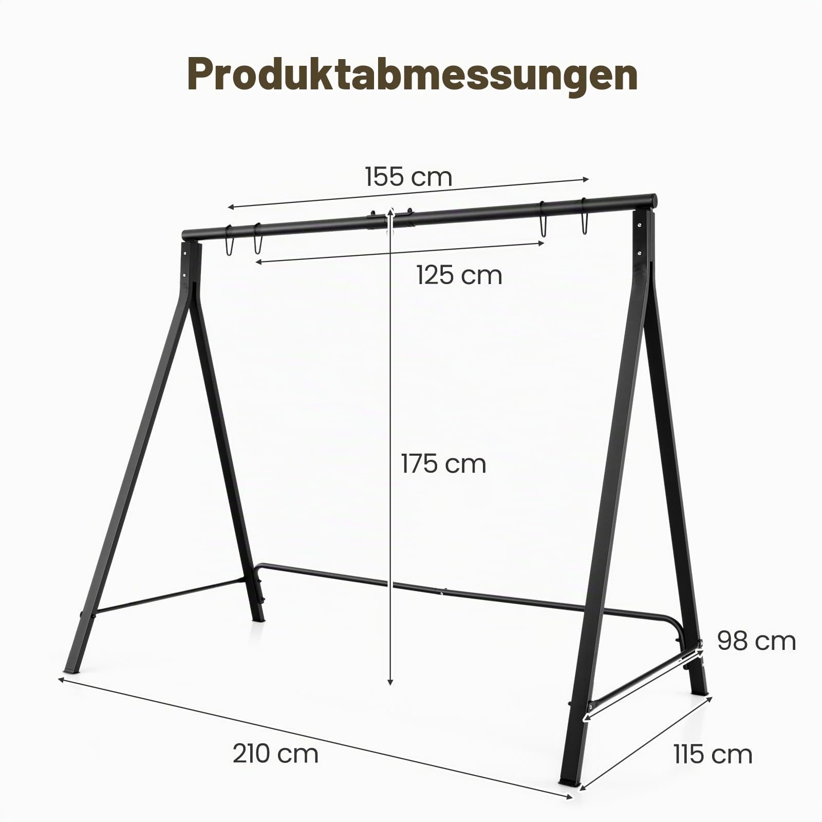 komfotteu-schaukelgestell-metall-a-form-210x115x175-cm-mit-5-aufh-ngeringen image 7