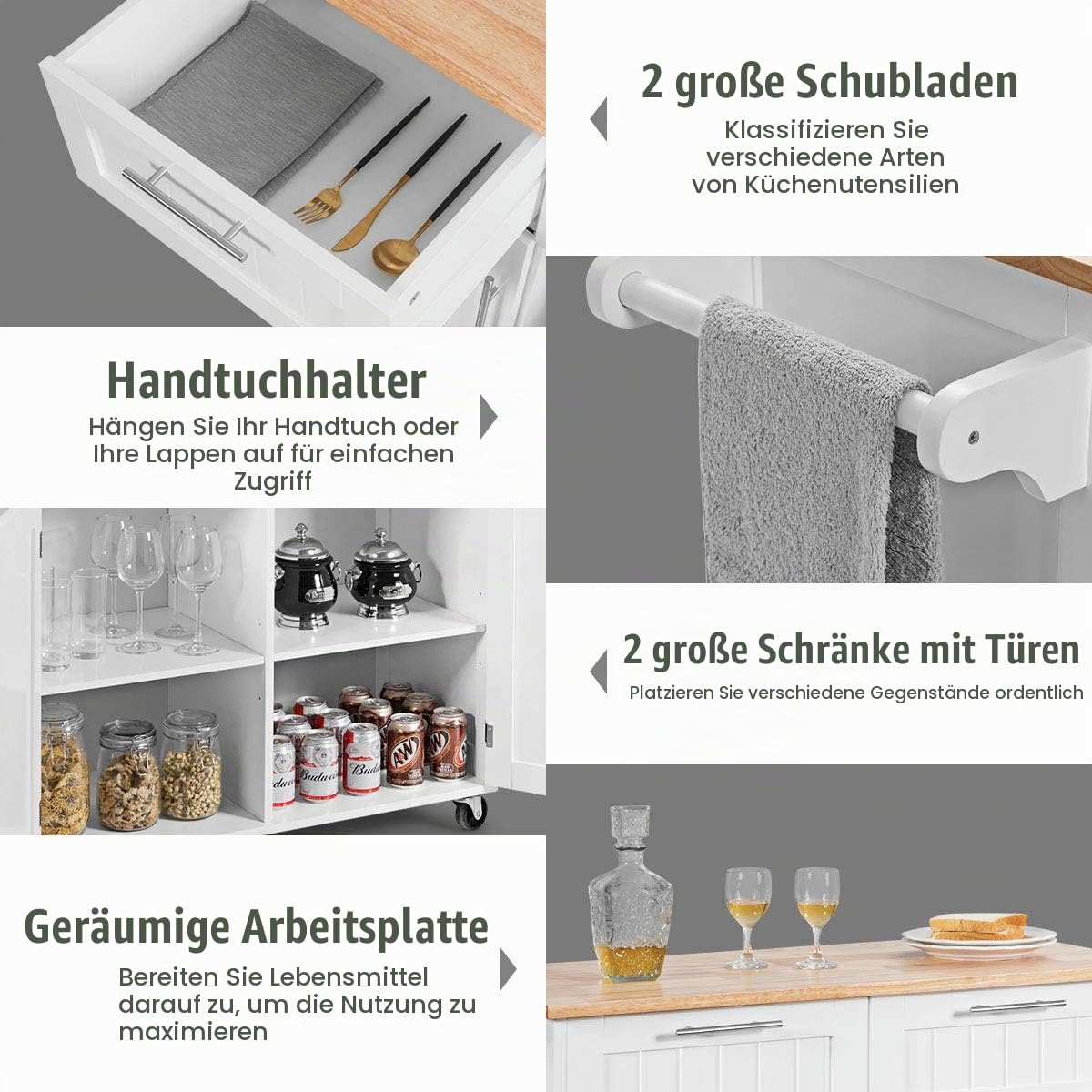 komfotteu-k-chenwagen-mit-arbeitsplatte-und-2-schubladen-wei-94-x-45-5-x-94-5-cm image 5