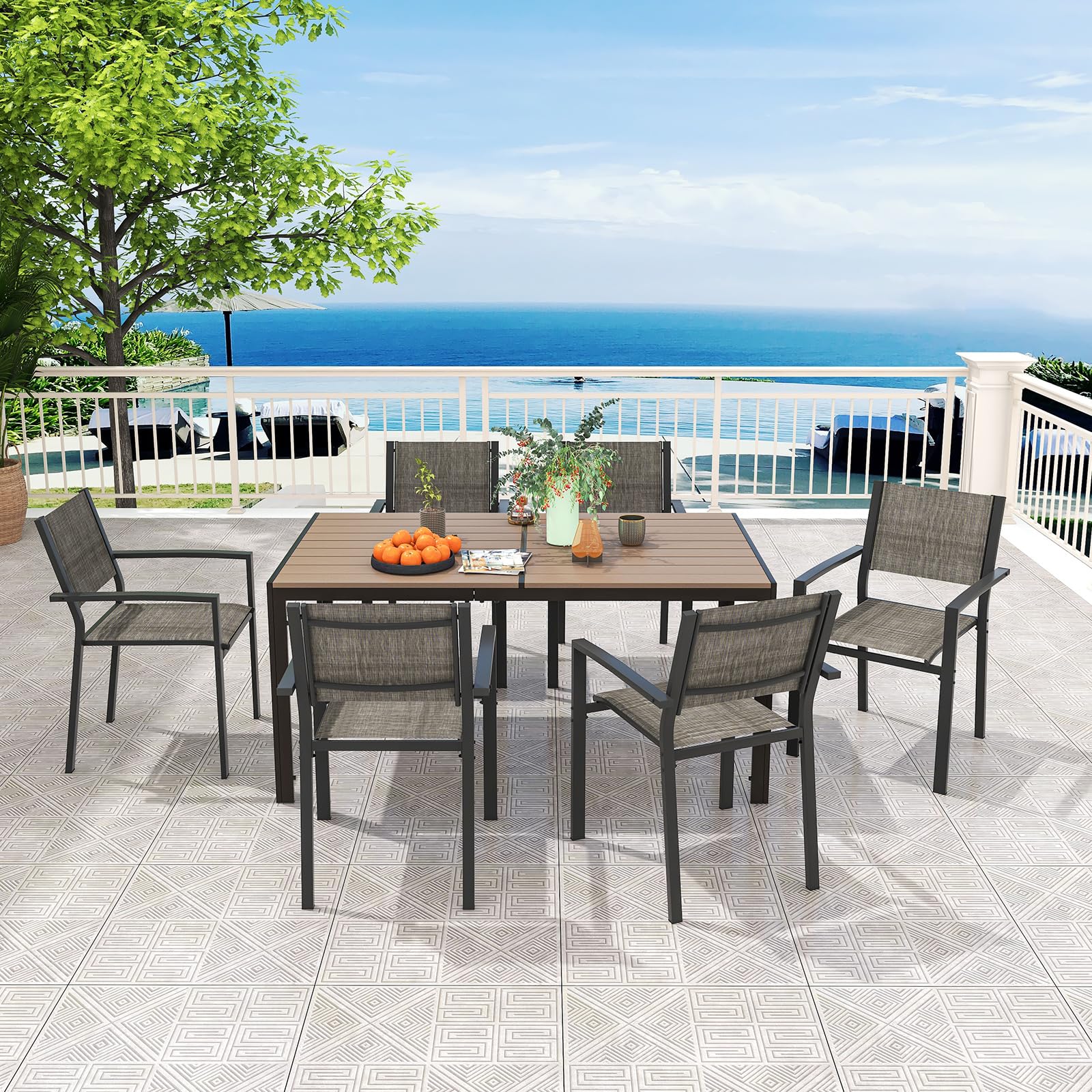 komfotteu-gartenm-bel-set-7-teilig-f-r-6-personen-mit-tisch-150x90-cm image 7