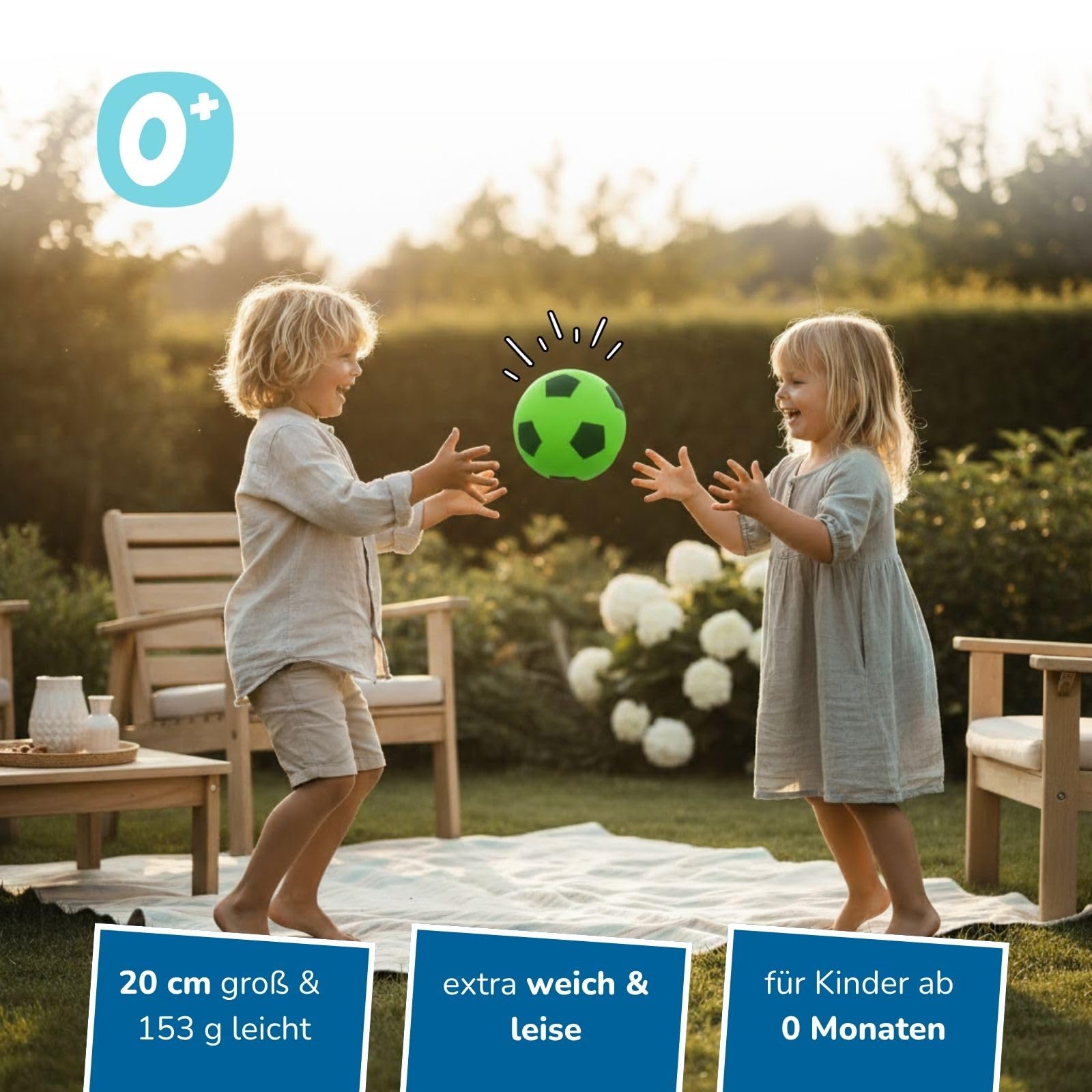 alldoro-soft-fu-ball-gr-n-20-cm-extra-weicher-schaumstoffball image 2