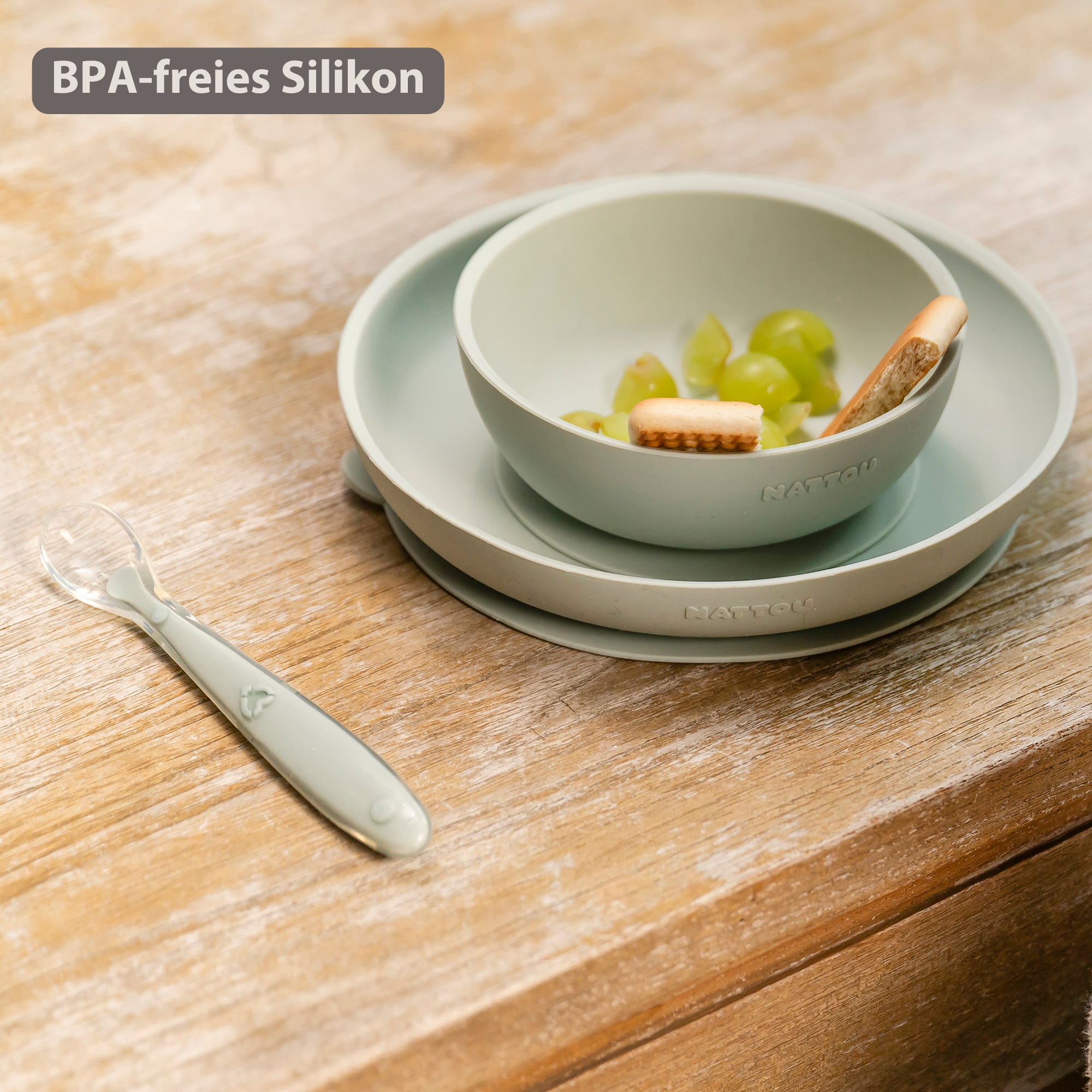 nattou-mealtime-silikon-geschirrset-3-teilig-teller-schale-und-l-ffel-mit-saugna image 4