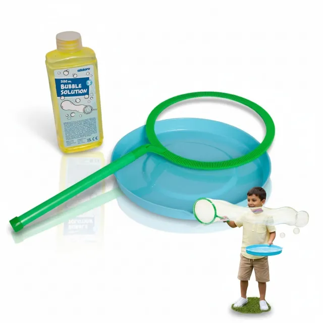 alldoro-riesen-seifenblasen-set-xxl-mit-21-cm-ring-und-280-ml-fl-ssigkeit image 1