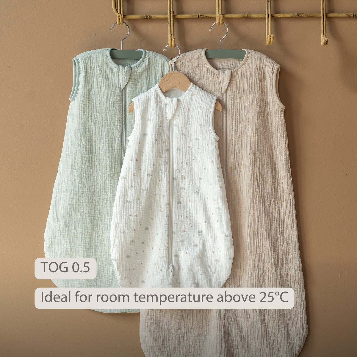 nattou-loulou-schlafsack-60-cm-musselin-tog-0-5-ecru image 5
