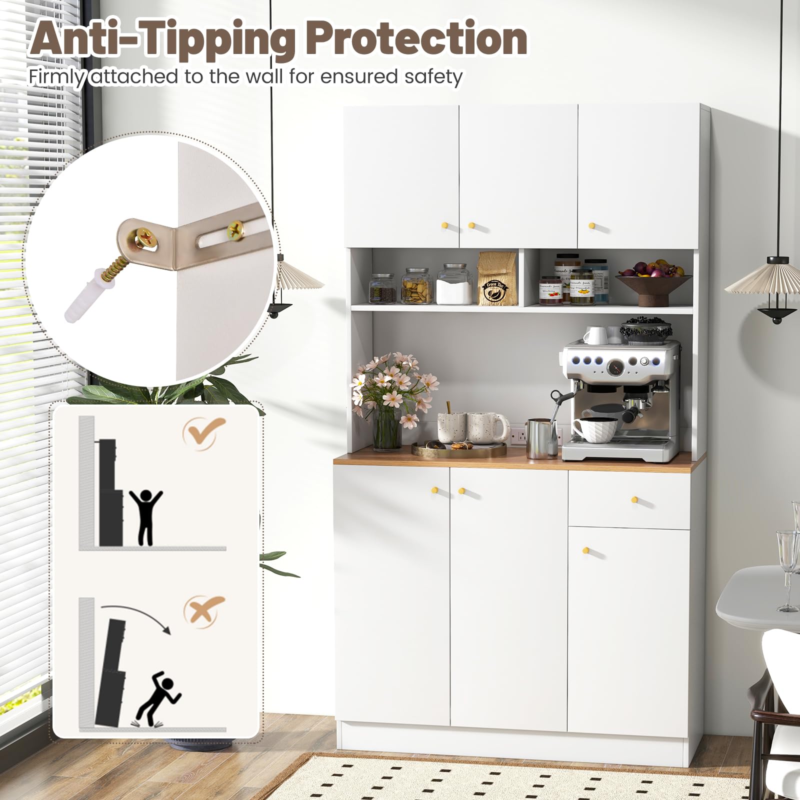 komfotteu-hoher-k-chenschrank-wei-100x40x181-cm-mit-ladestation image 4