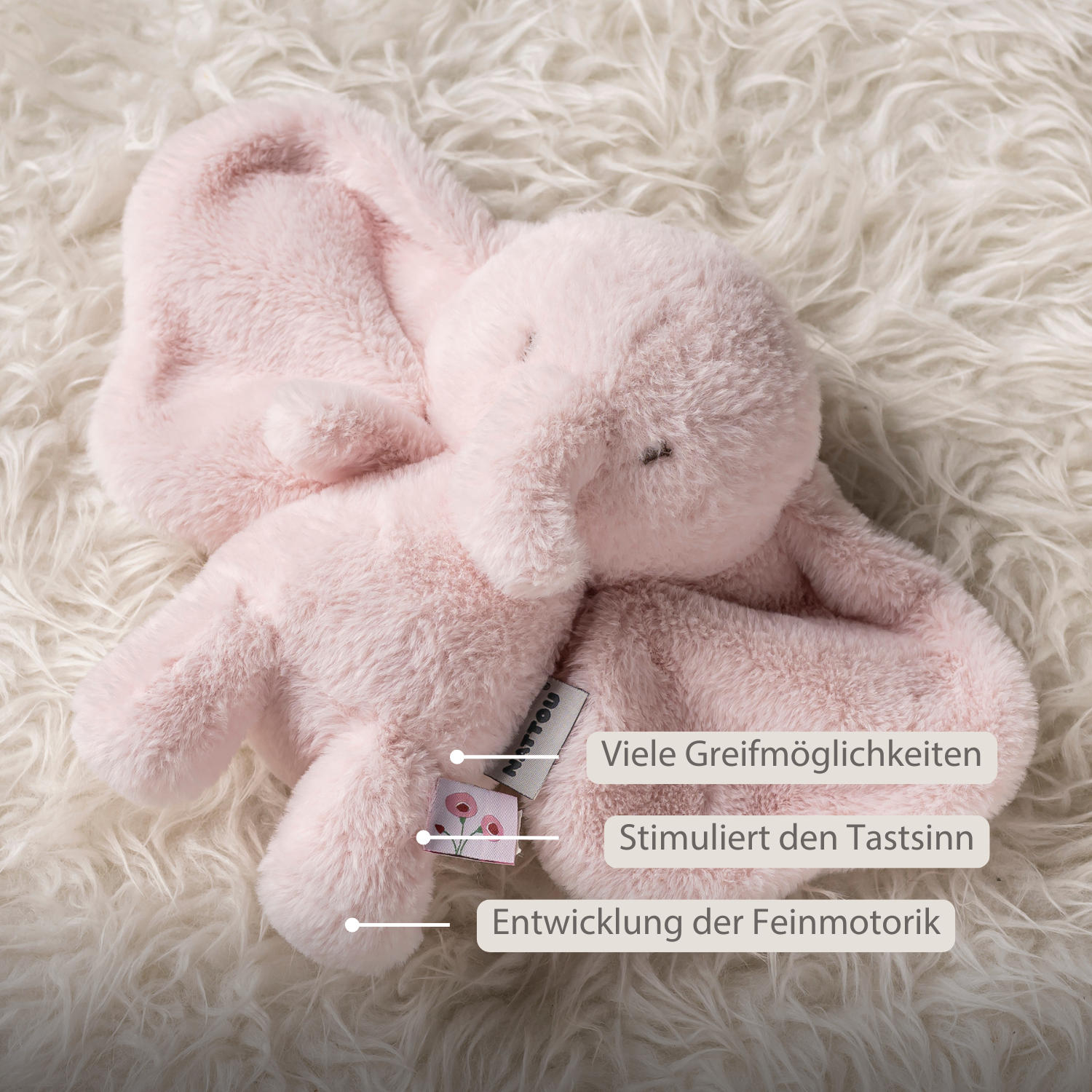 nattou-fanfan-kuscheltier-elefant-30-cm-rosa image 3