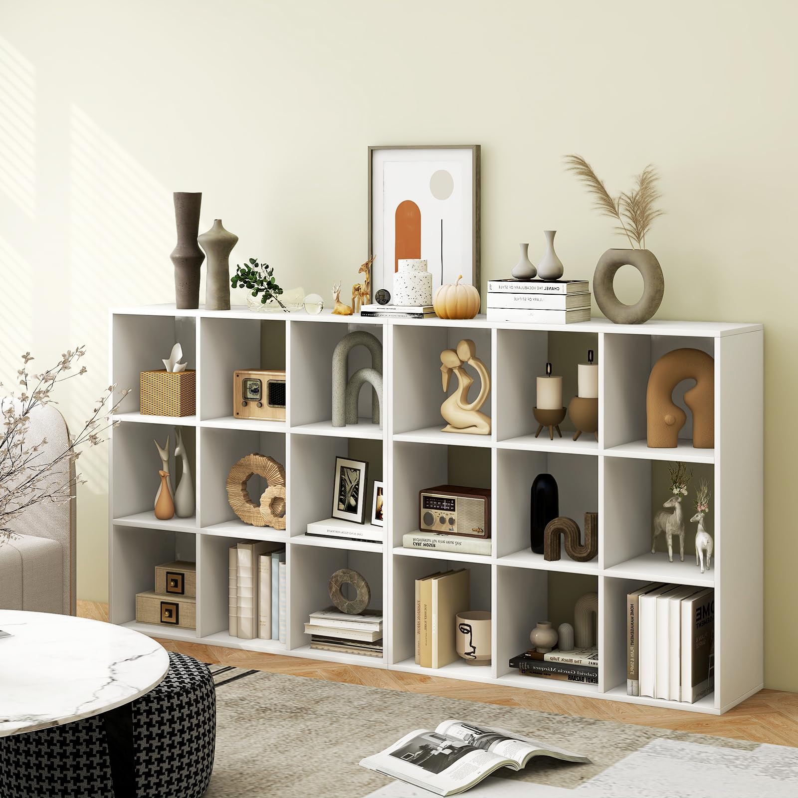 komfotteu-b-cherregal-9-f-cher-91x30x91-cm-wei-mit-kippschutz image 7