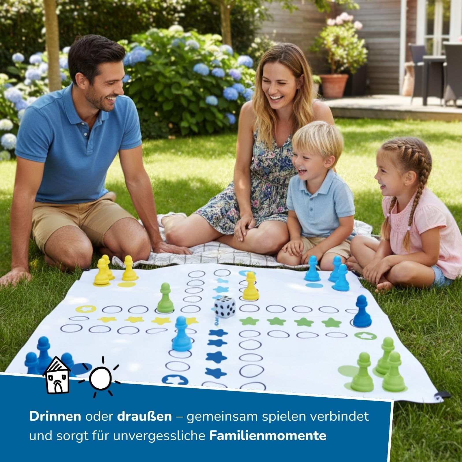 alldoro-xxl-ludo-brettspiel-indoor-outdoor-150-x-150-cm image 3