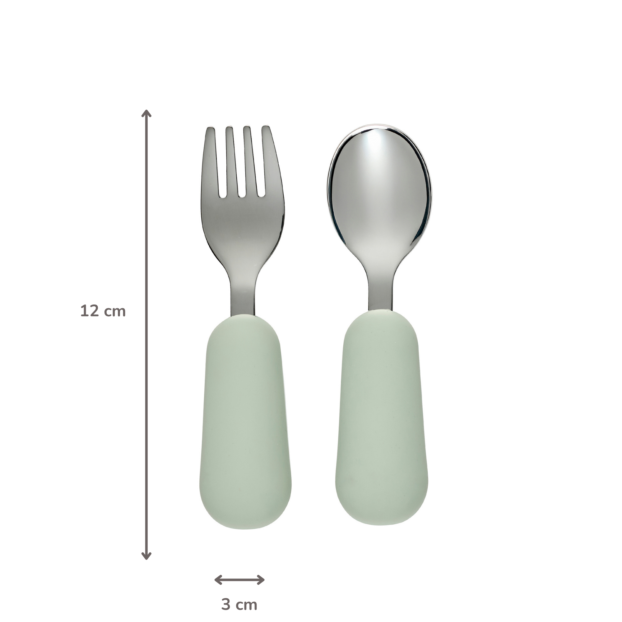 nattou-mealtime-besteckset-silikon-12-cm-lindengr-n image 5