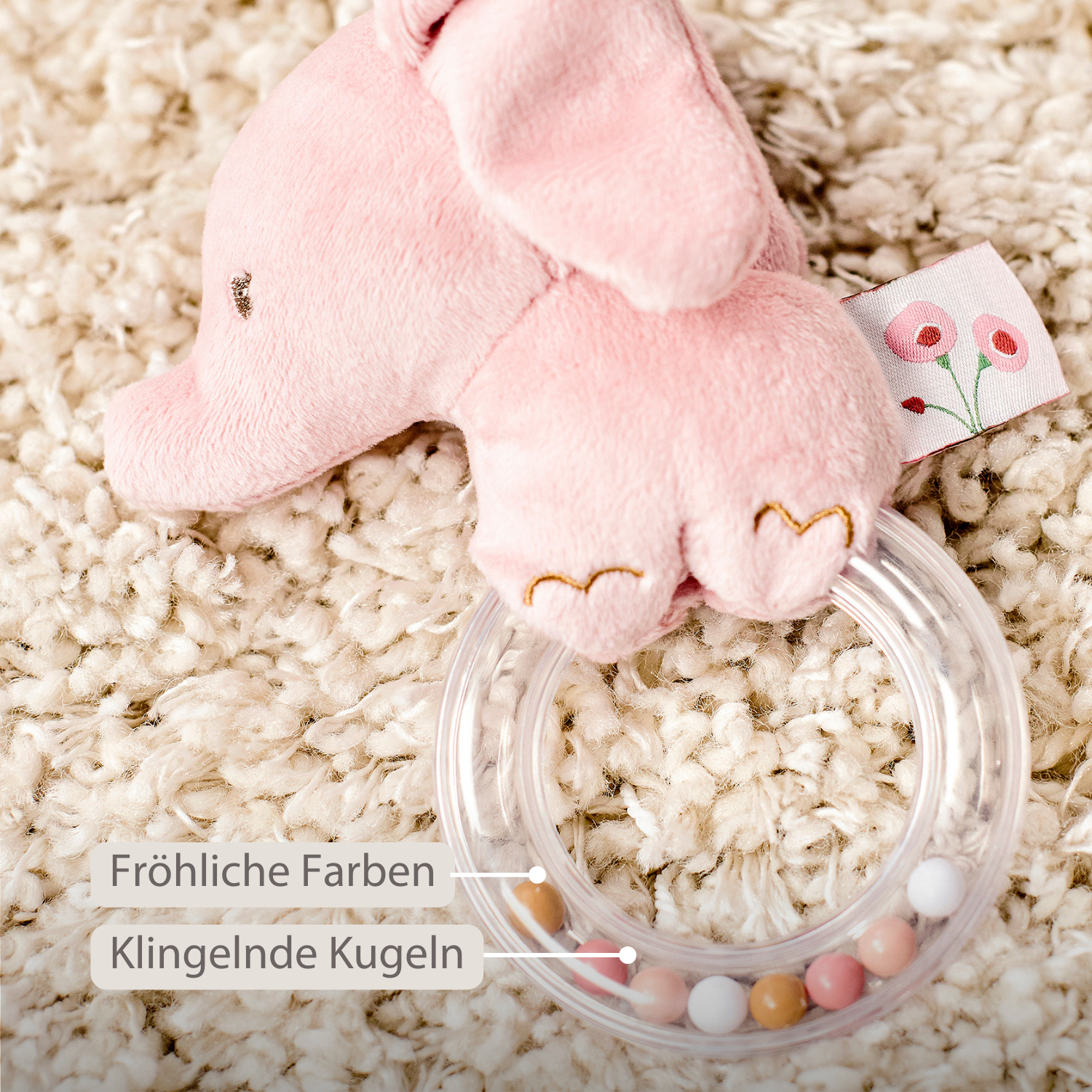 nattou-fanfan-baby-rassel-elefant-15-cm-mit-bei-ring image 3