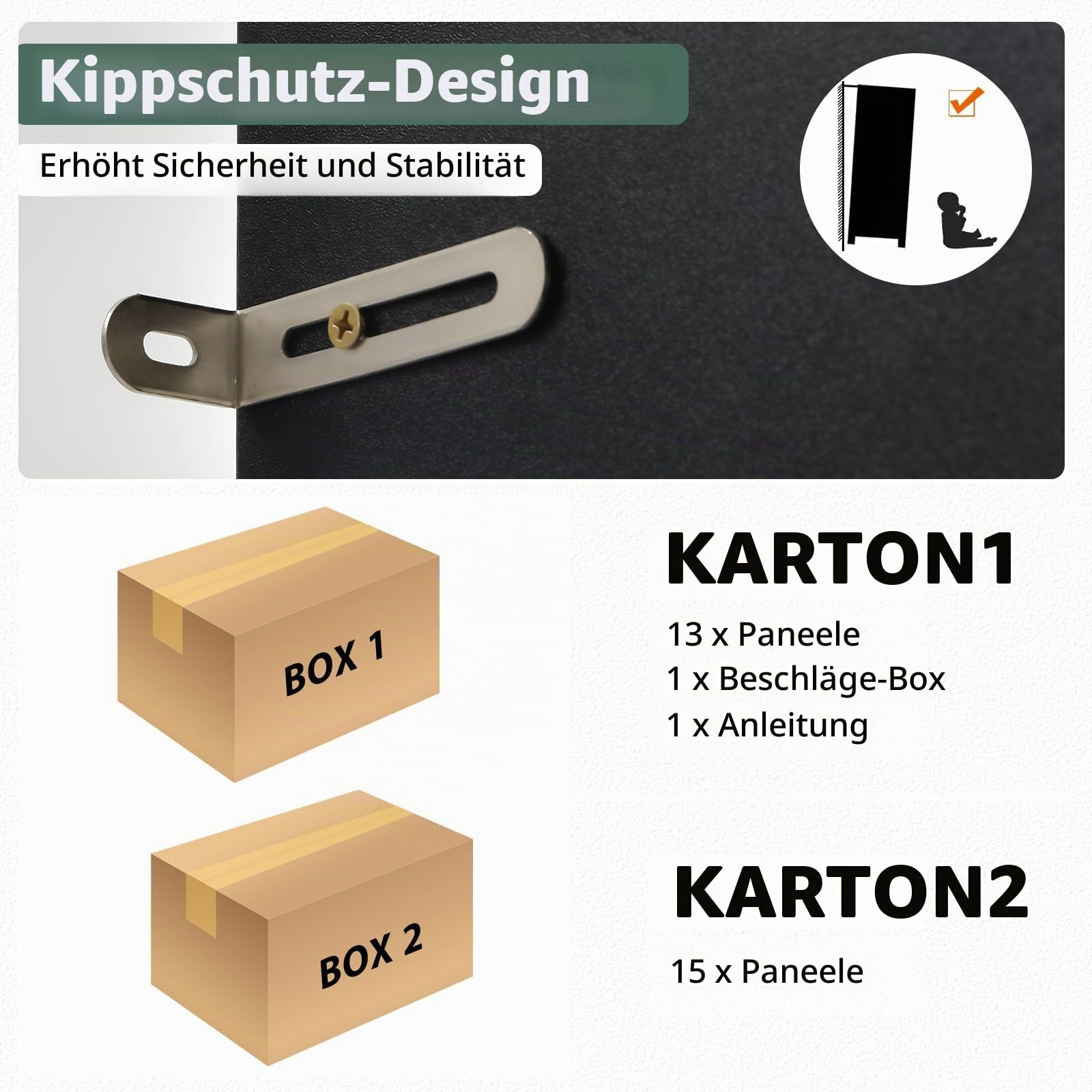 komfotteu-buffetschrank-hochschrank-60x40x180-cm-dunkelschwarz-mit-3-t-ren image 6