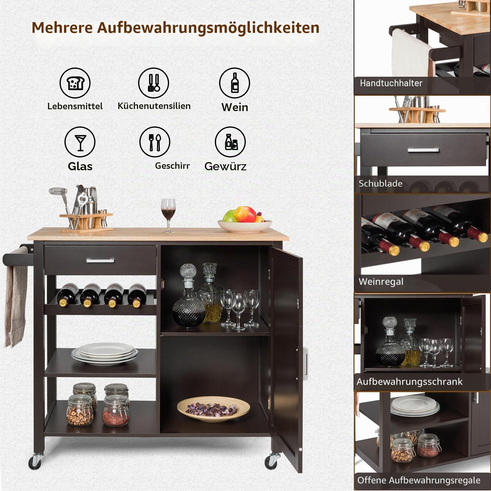 komfotteu-k-chenwagen-mit-arbeitsplatte-und-flaschenhalter-holz-100-x-48-x-90-cm image 3
