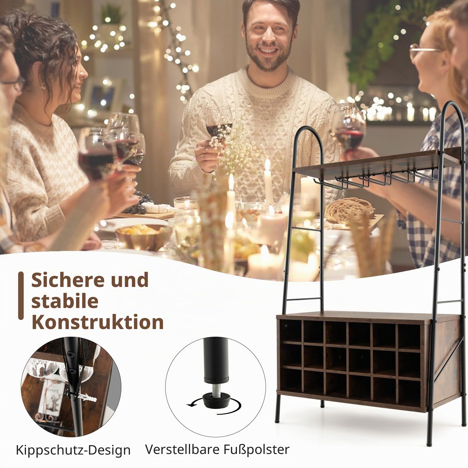 komfotteu-weinregal-mit-glashaltern-f-r-18-flaschen-114-5-x-64-x-33-5-cm image 6